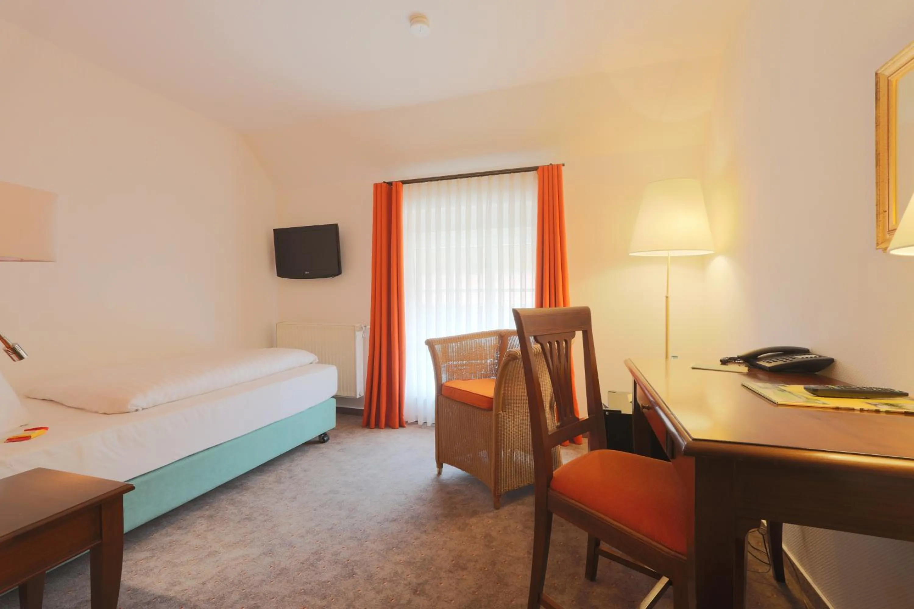 Inner courtyard view in Hotel Gödecke