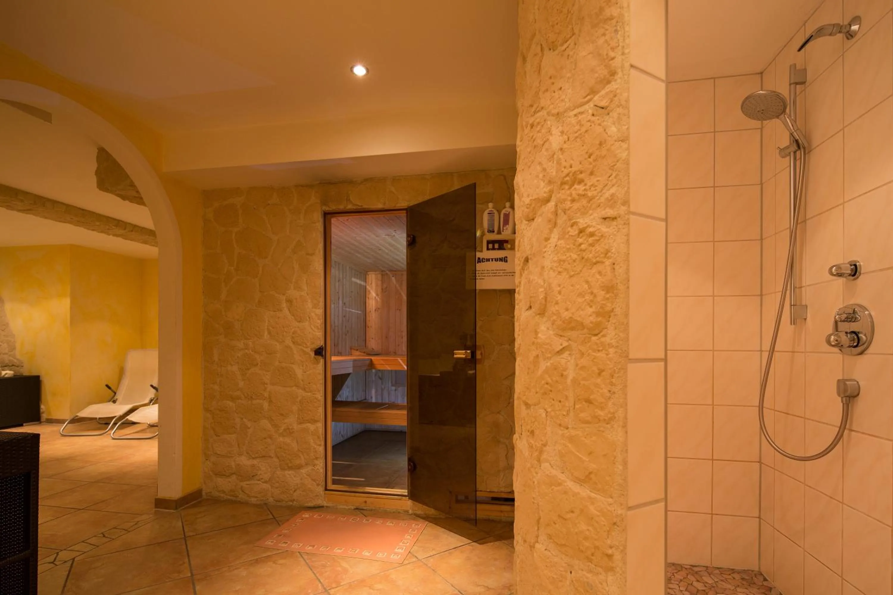 Sauna in T3 Alpenhotel Garfrescha