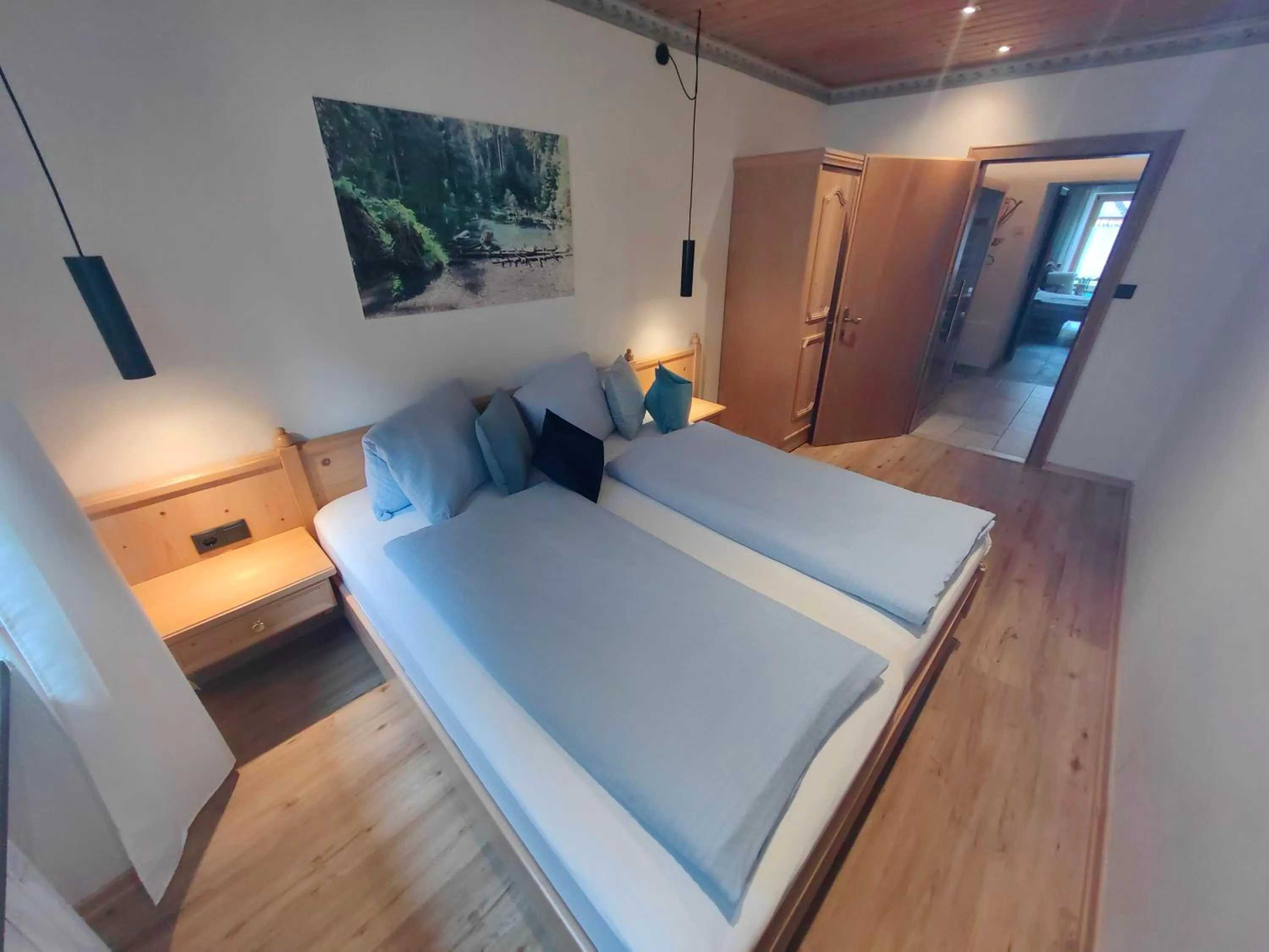 Bedroom, Bed in Haus Groder