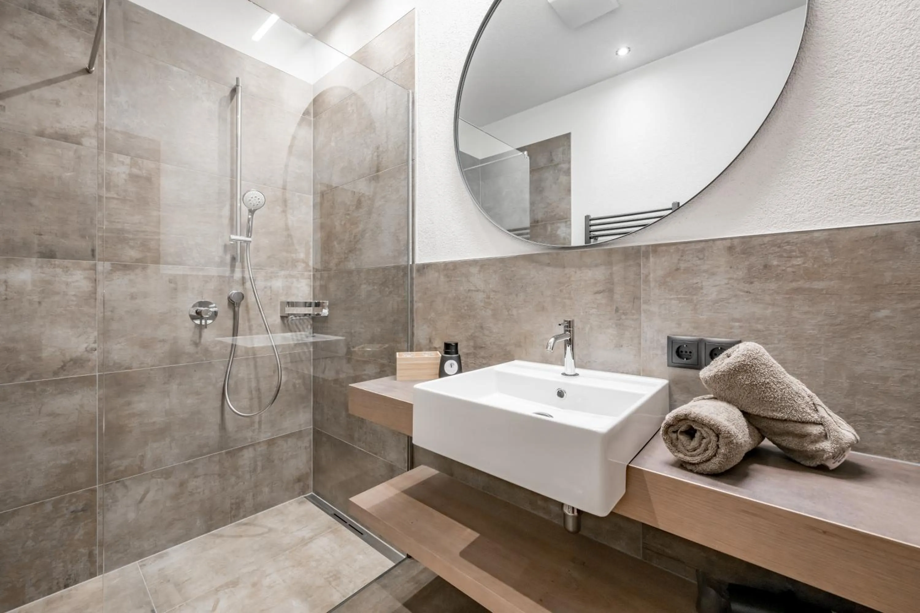 Shower in Appartements Perberschlager