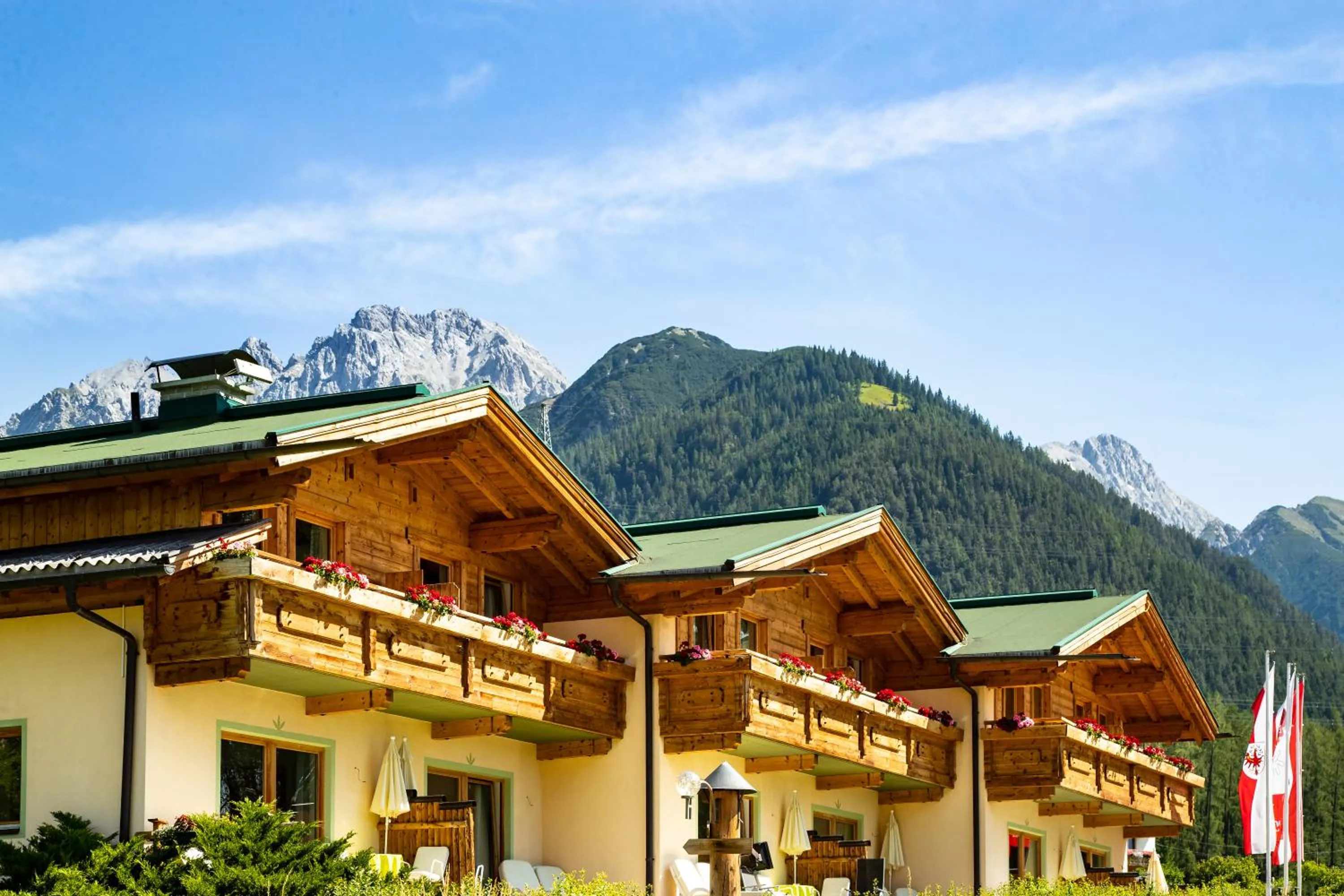 Property building in Kinderhotel Lärchenhof