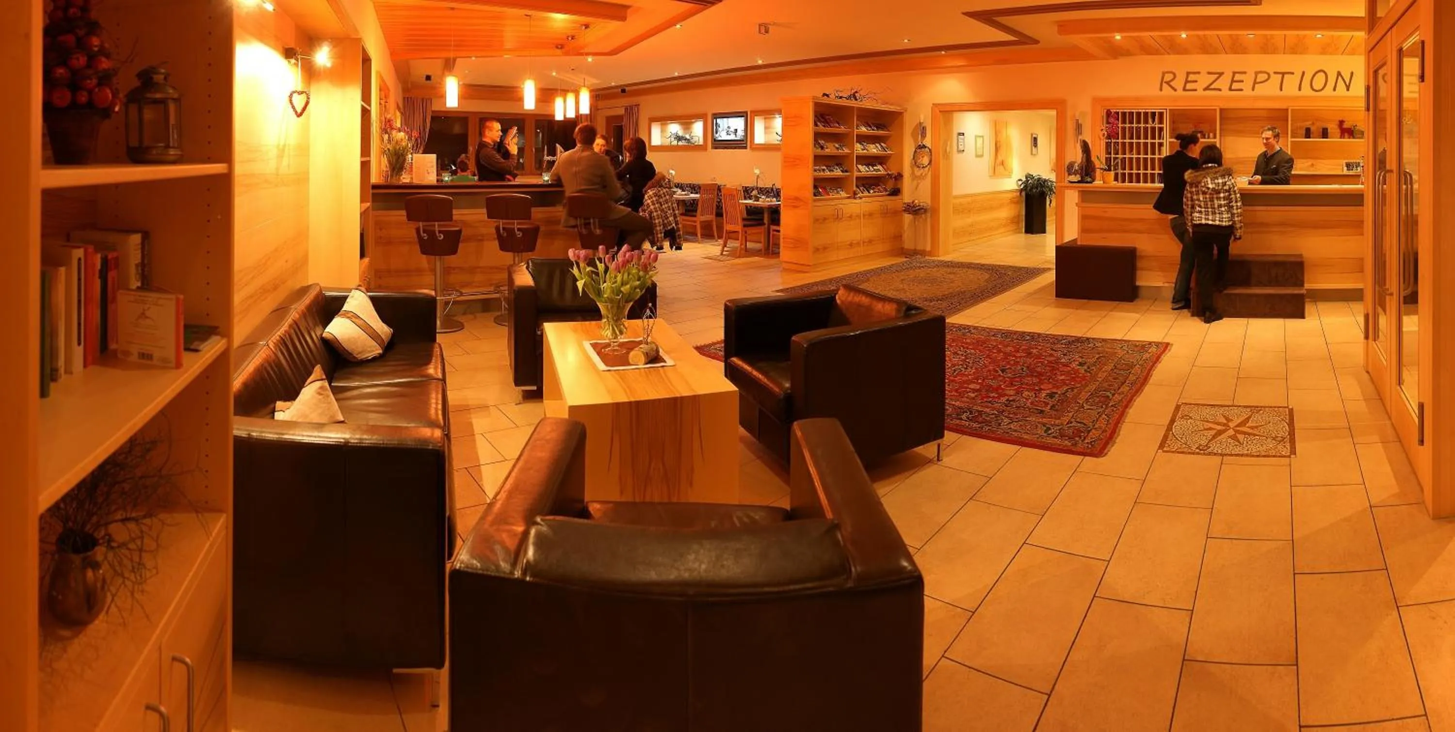 Lobby or reception in Kinderhotel Lärchenhof