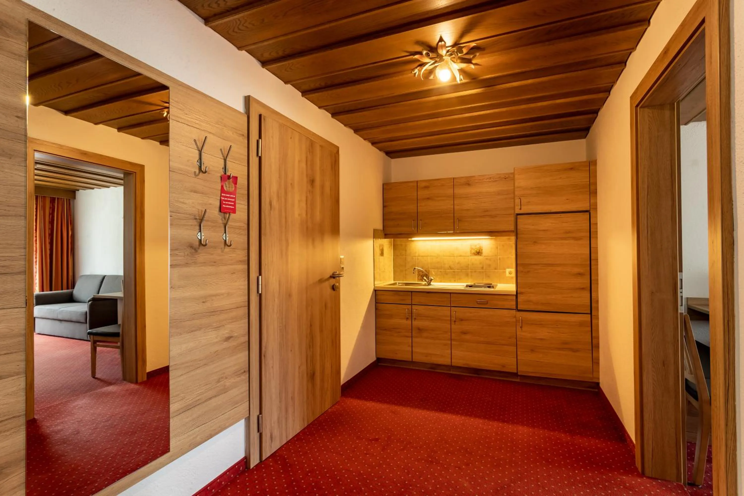 Photo of the whole room, Bed in Kinderhotel Lärchenhof