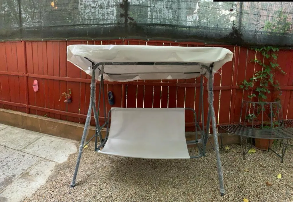 Garden in Popcorn Hostel