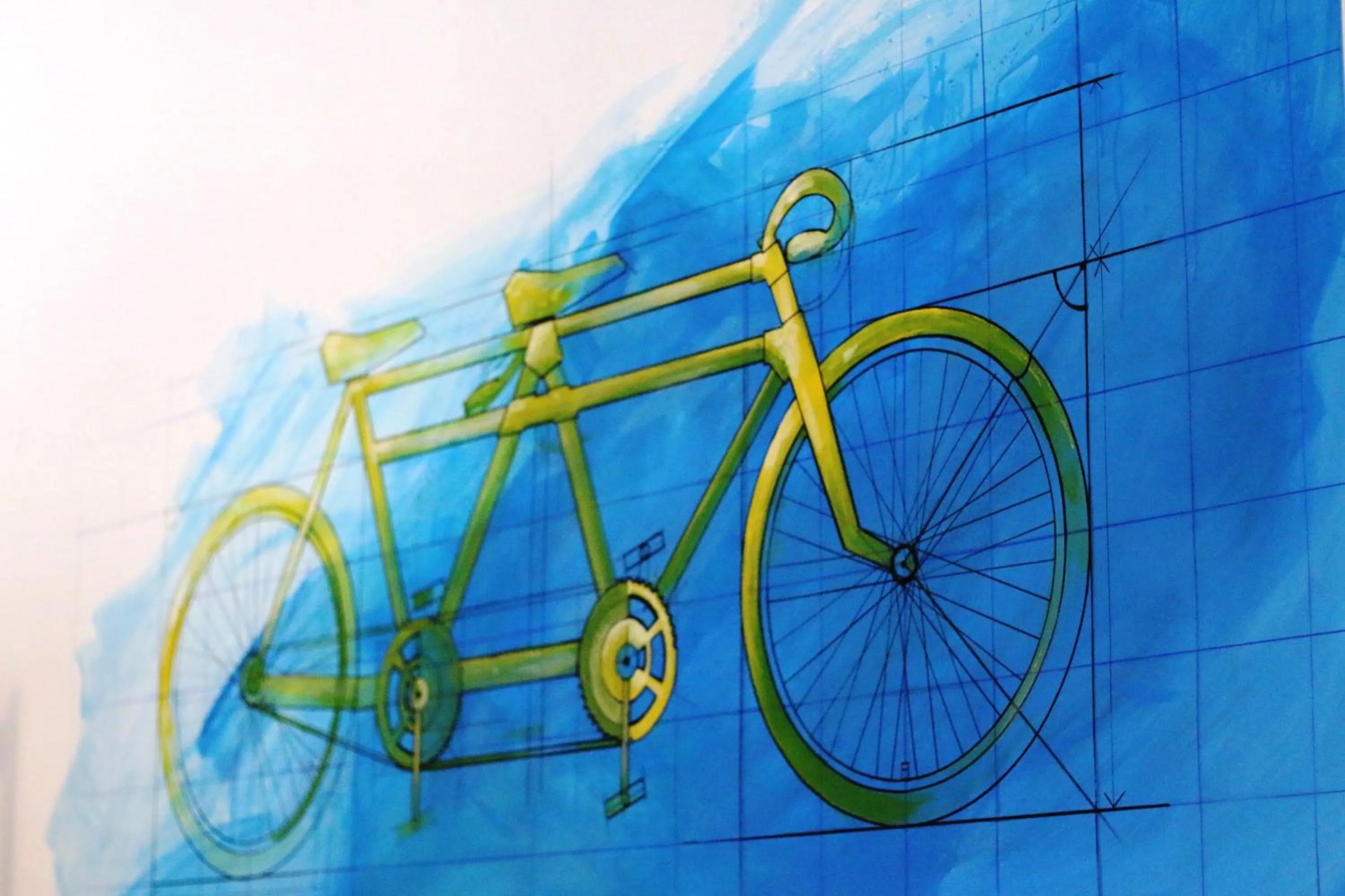 Communal lounge/ TV room in Popcorn Hostel