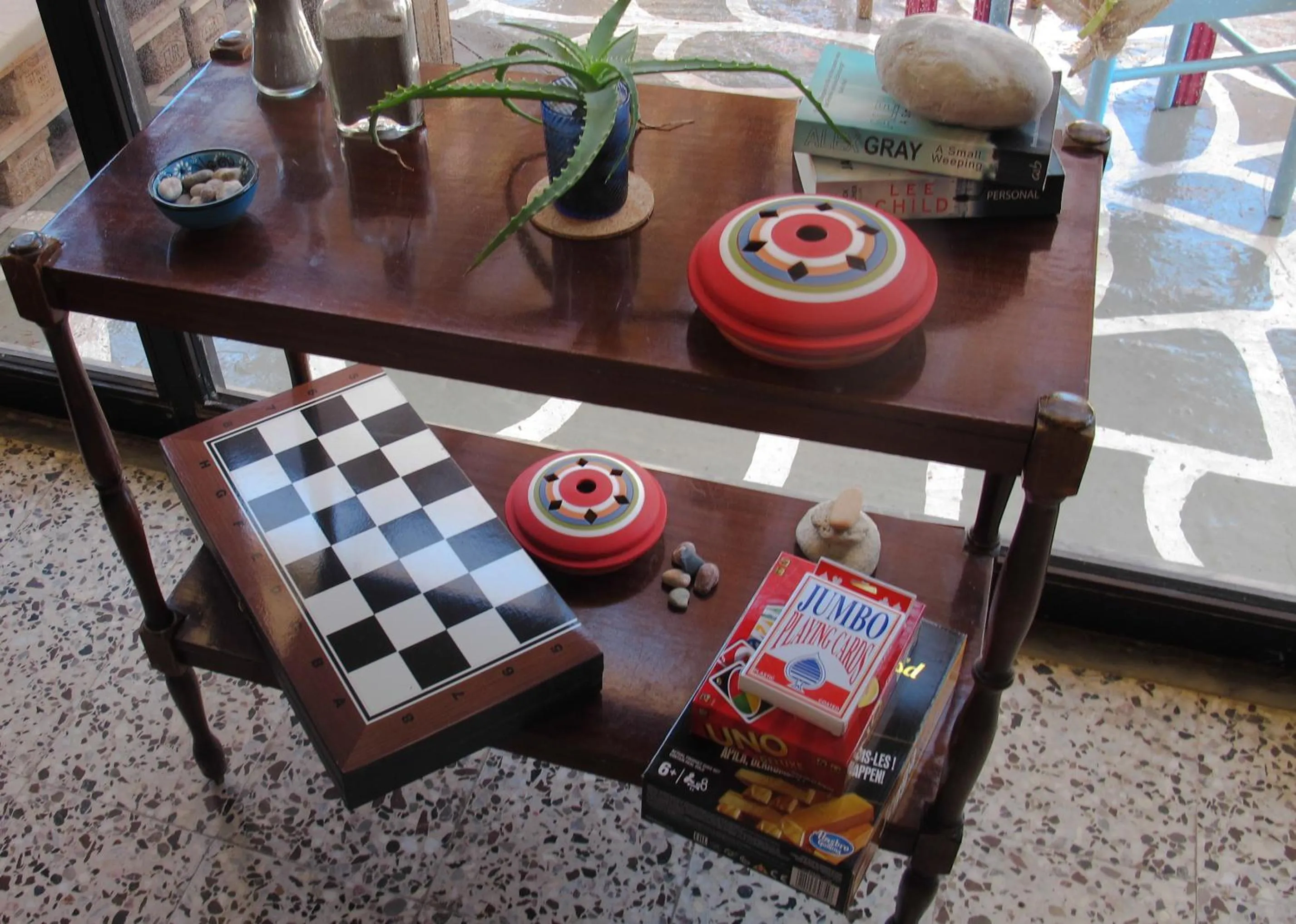 Game Room in Rhodes Backpackers Boutique Hostel and Apartments