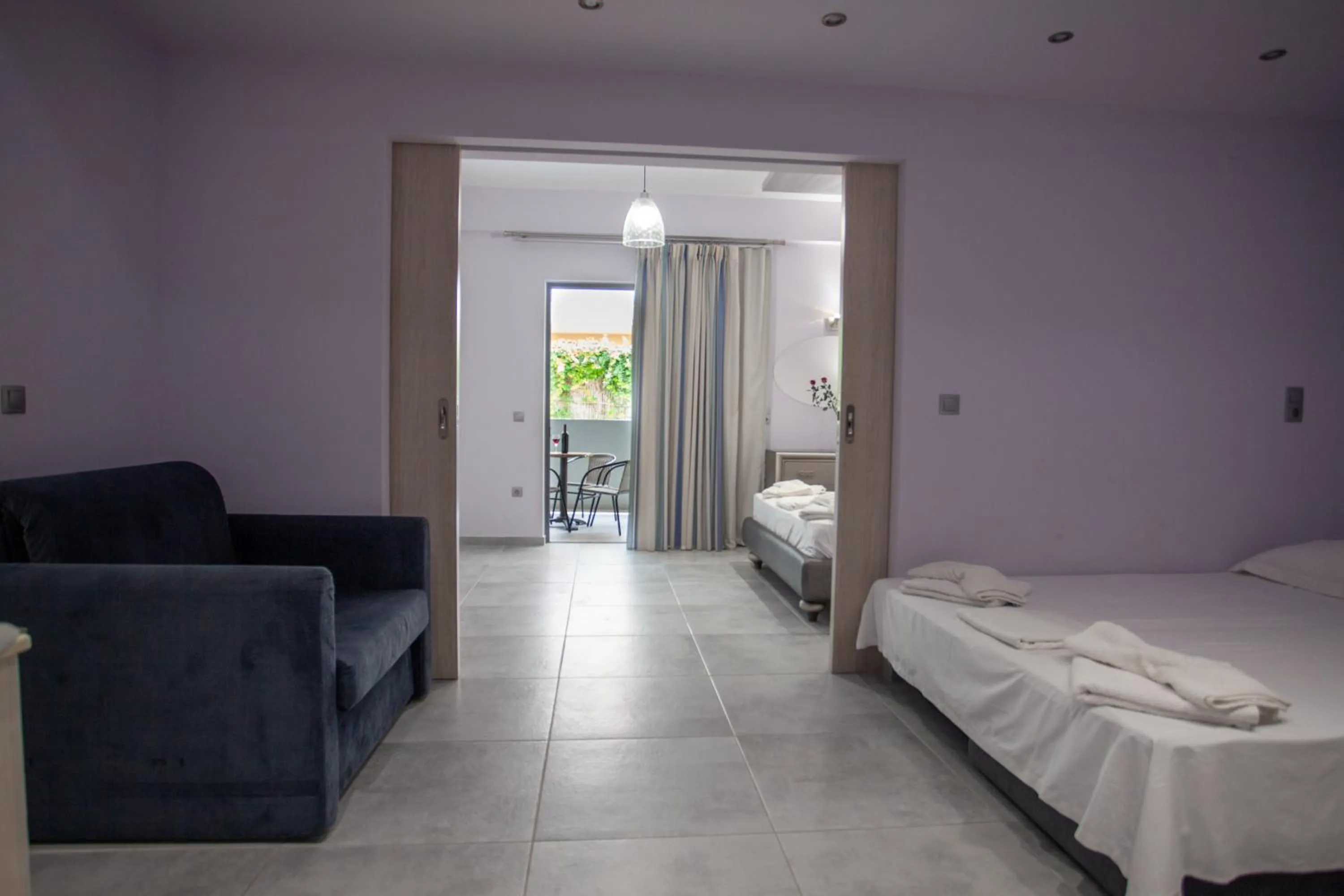 Bedroom, Bed in Gold Apartments