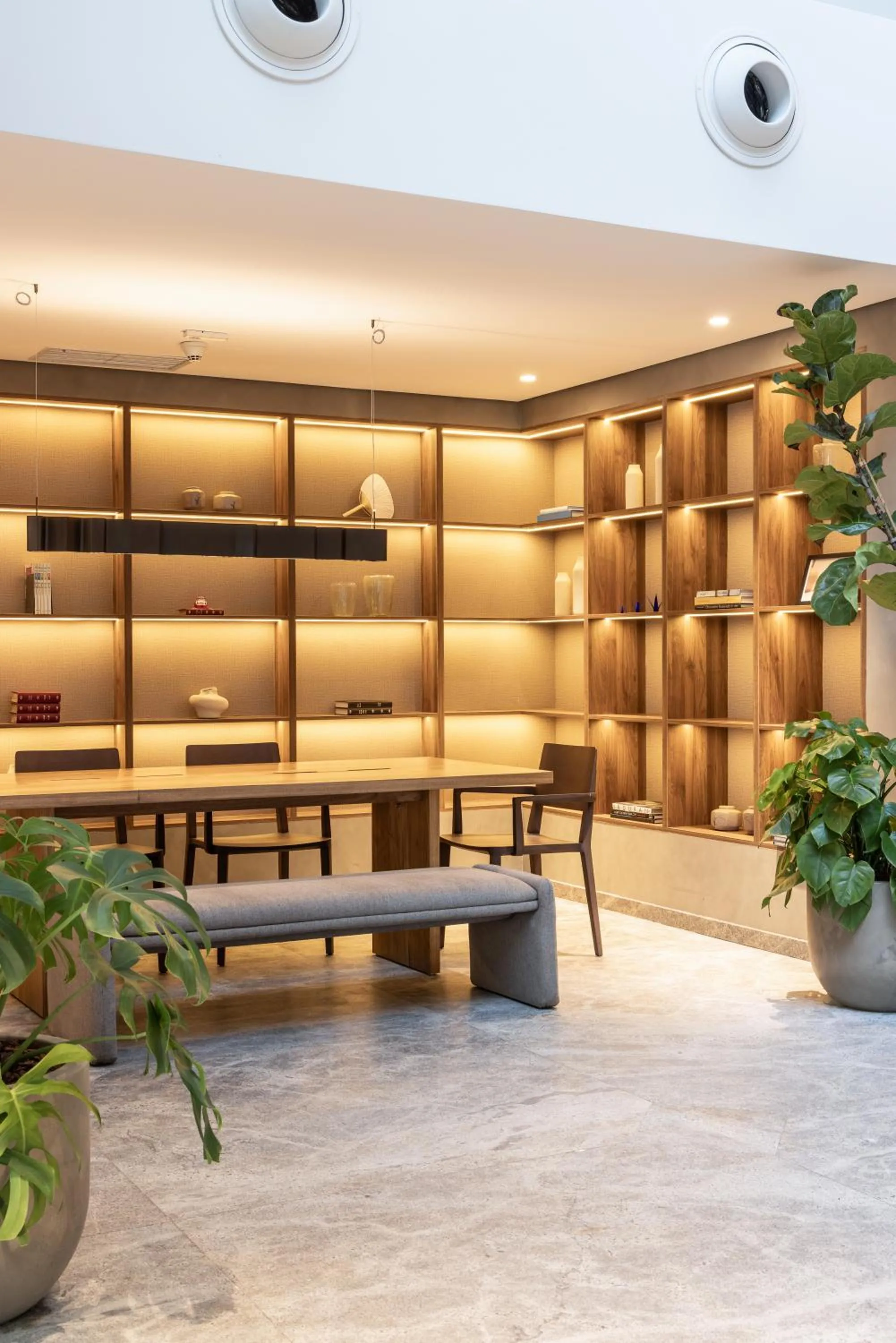 Seating area in Blue Tree Premium Paulista