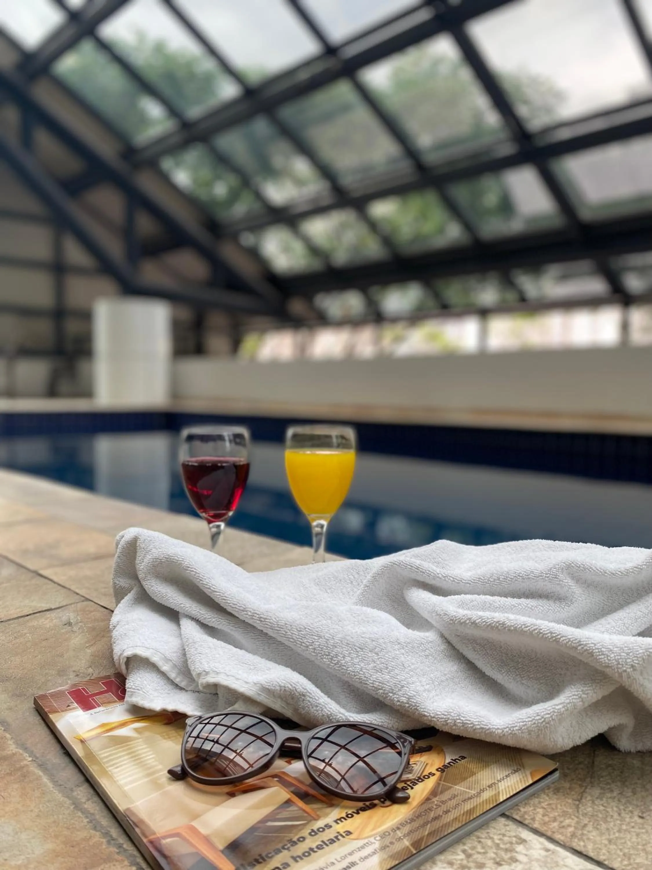 Swimming pool in Blue Tree Premium Paulista