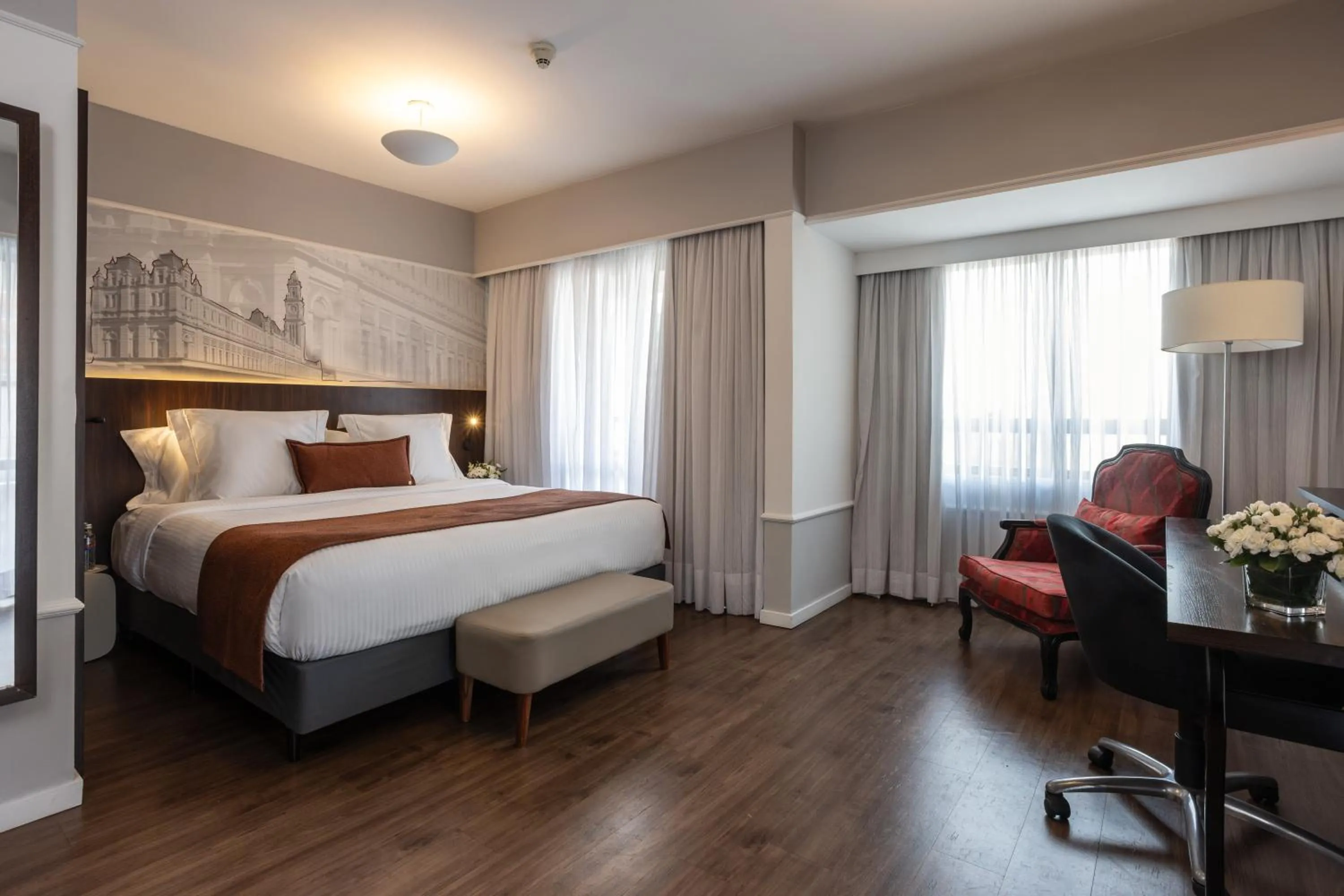 Bed in Blue Tree Premium Paulista