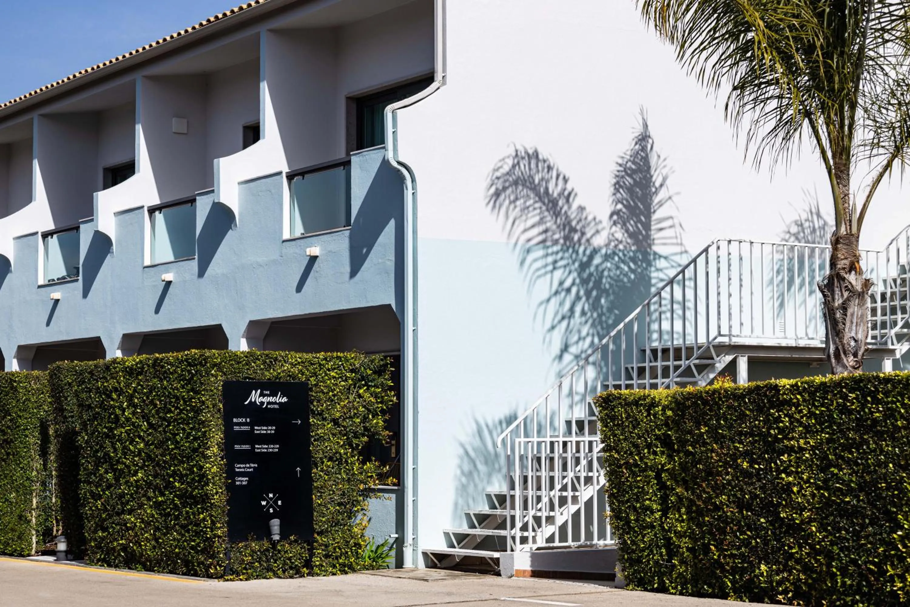 Property building in The Magnolia Hotel