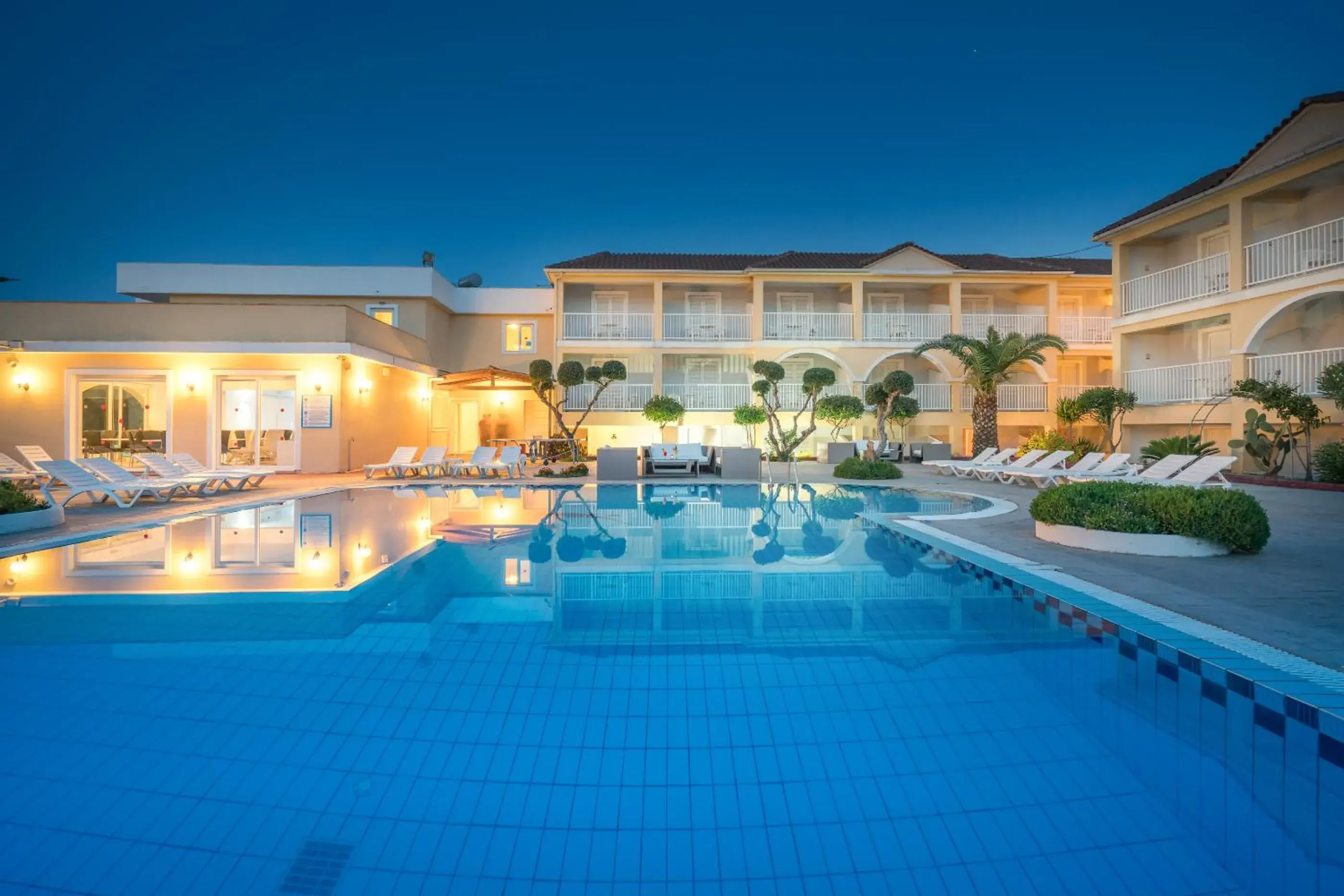 Swimming pool in Filoxenia Hotel Zakynthos Swimming pool in Filoxenia Hotel Zakynthos