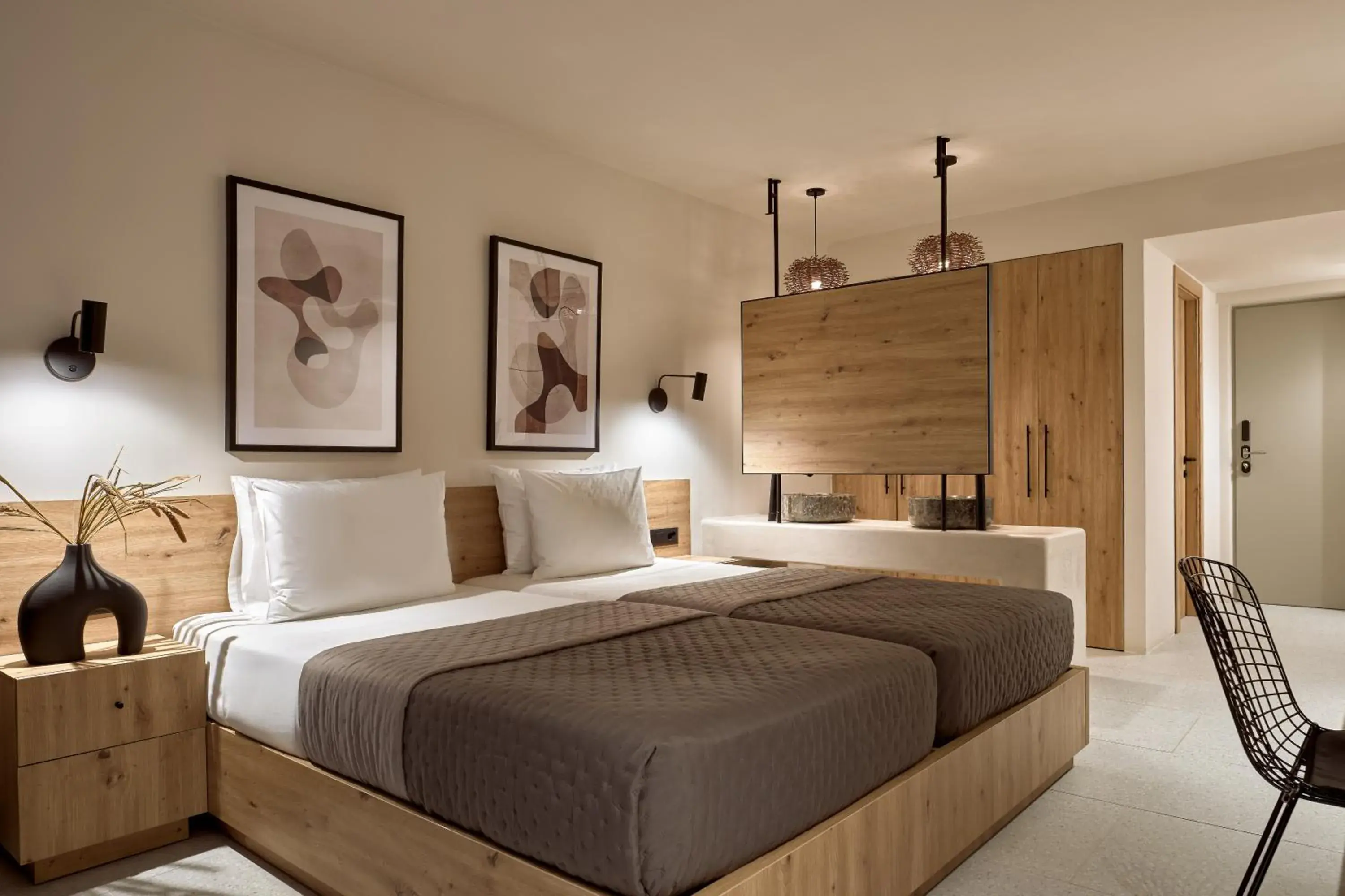 Bed in Filoxenia Hotel Zakynthos Bed in Filoxenia Hotel Zakynthos