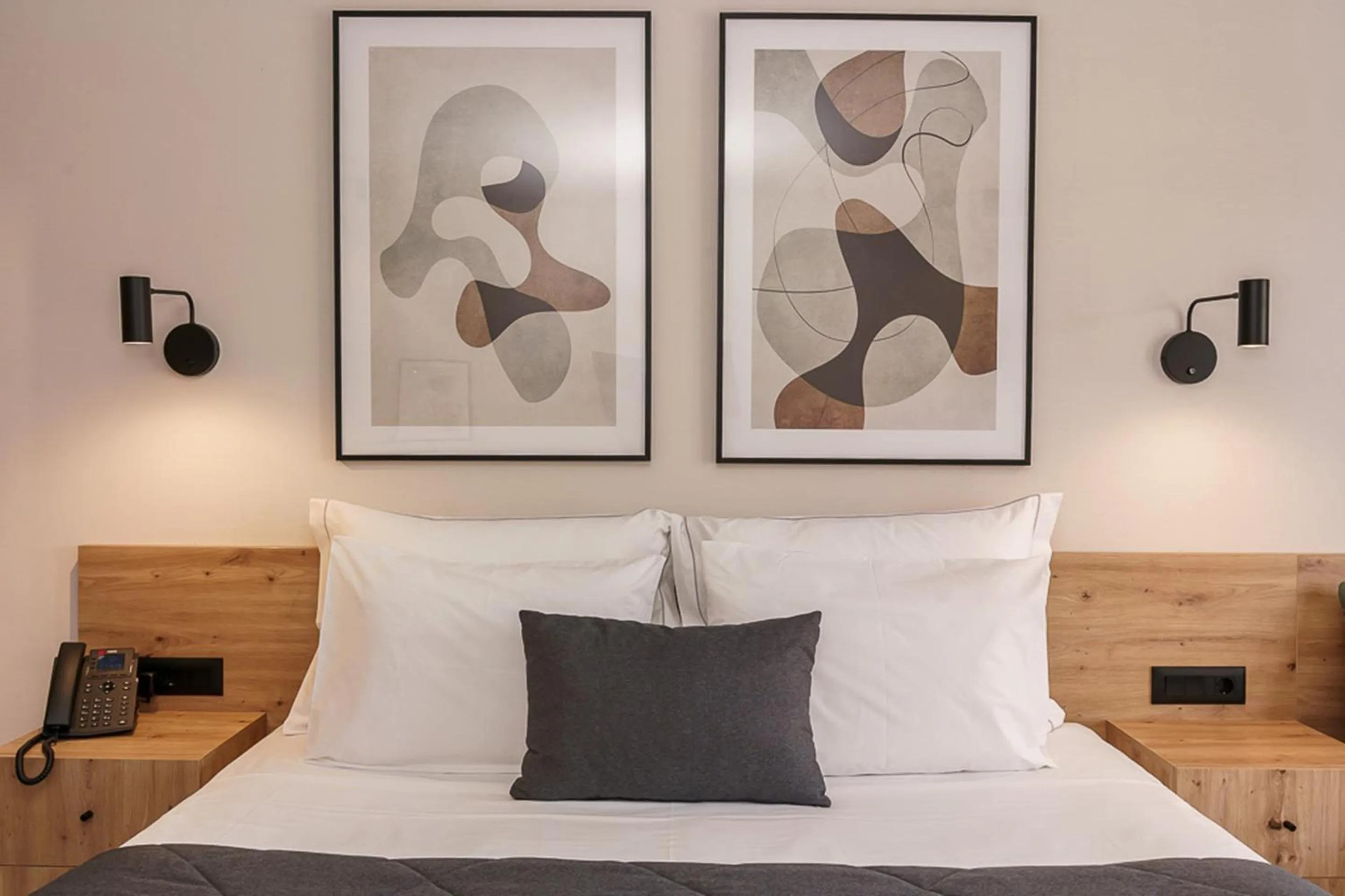 Bed in Filoxenia Hotel Zakynthos