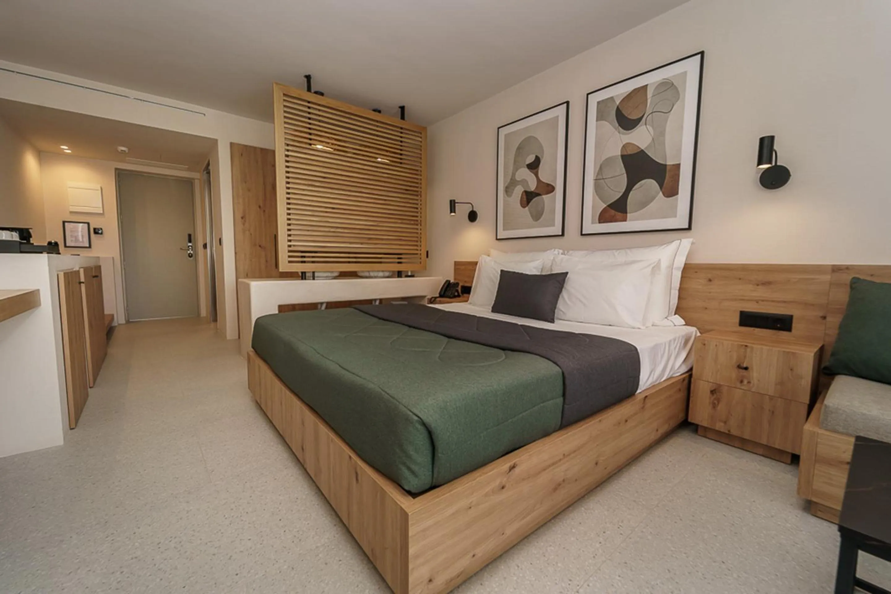 Bed in Filoxenia Hotel Zakynthos