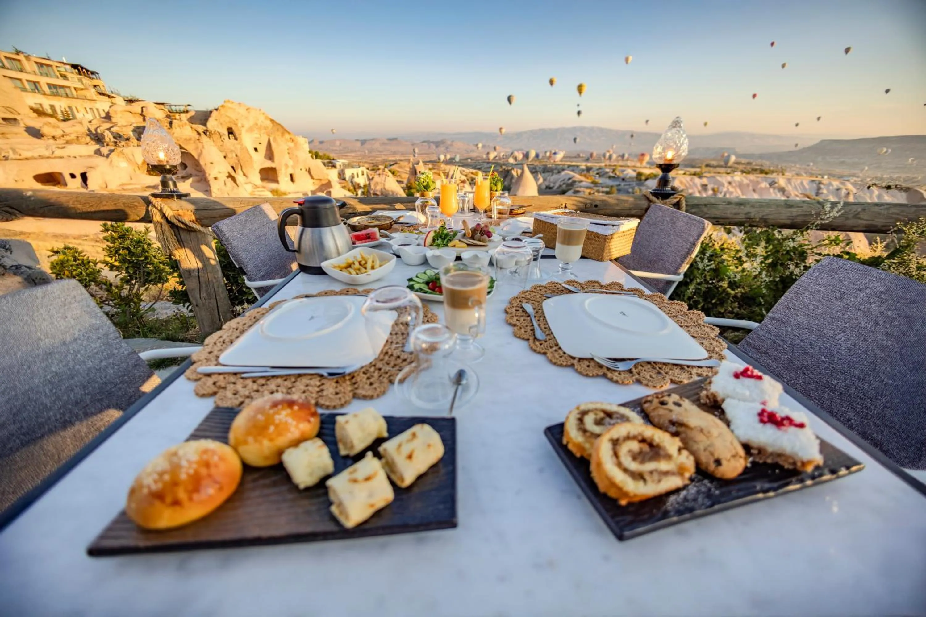 Bird's eye view in Eyes Of Cappadocia Cave Hotel