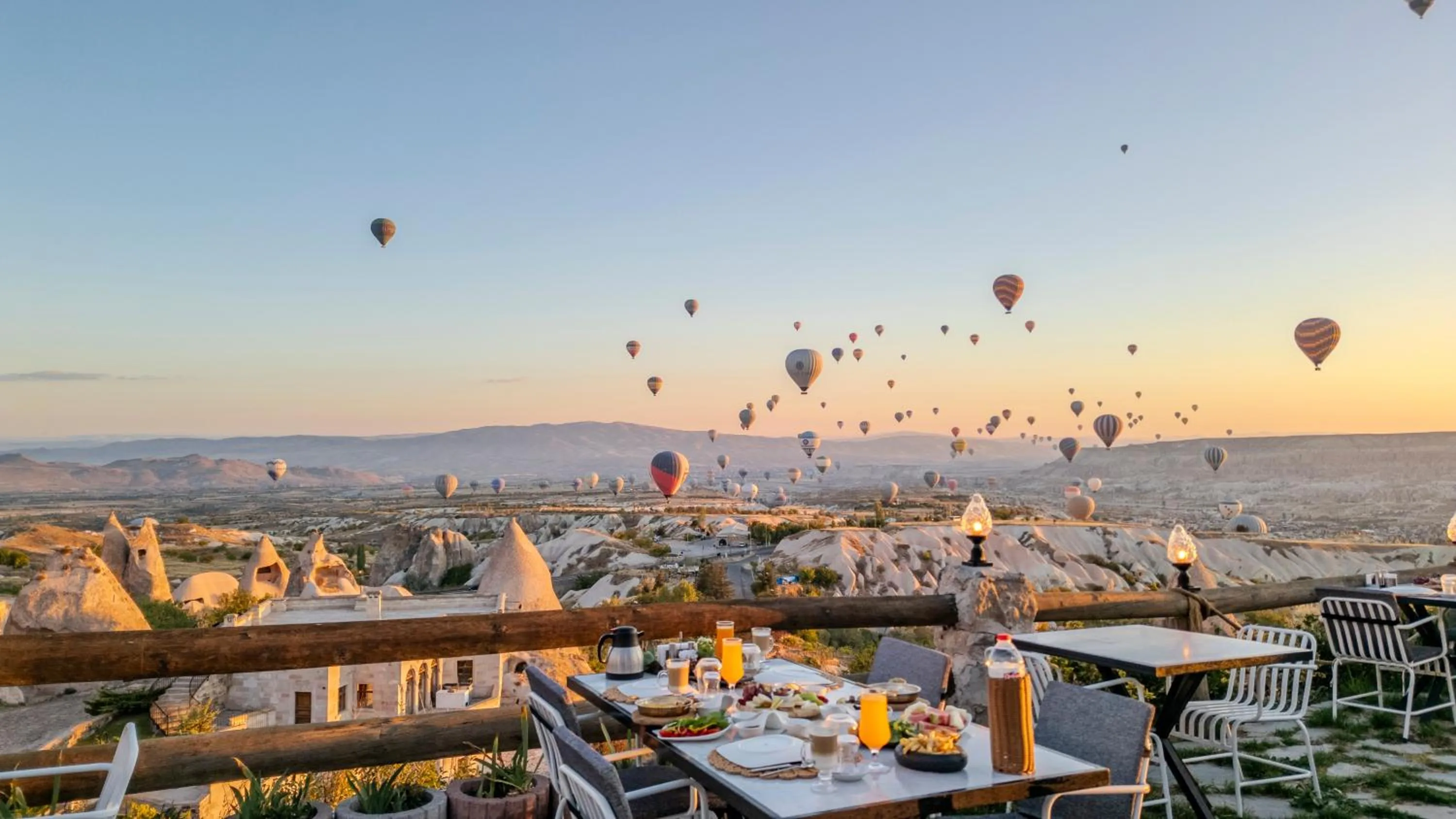 Bird's eye view in Eyes Of Cappadocia Cave Hotel