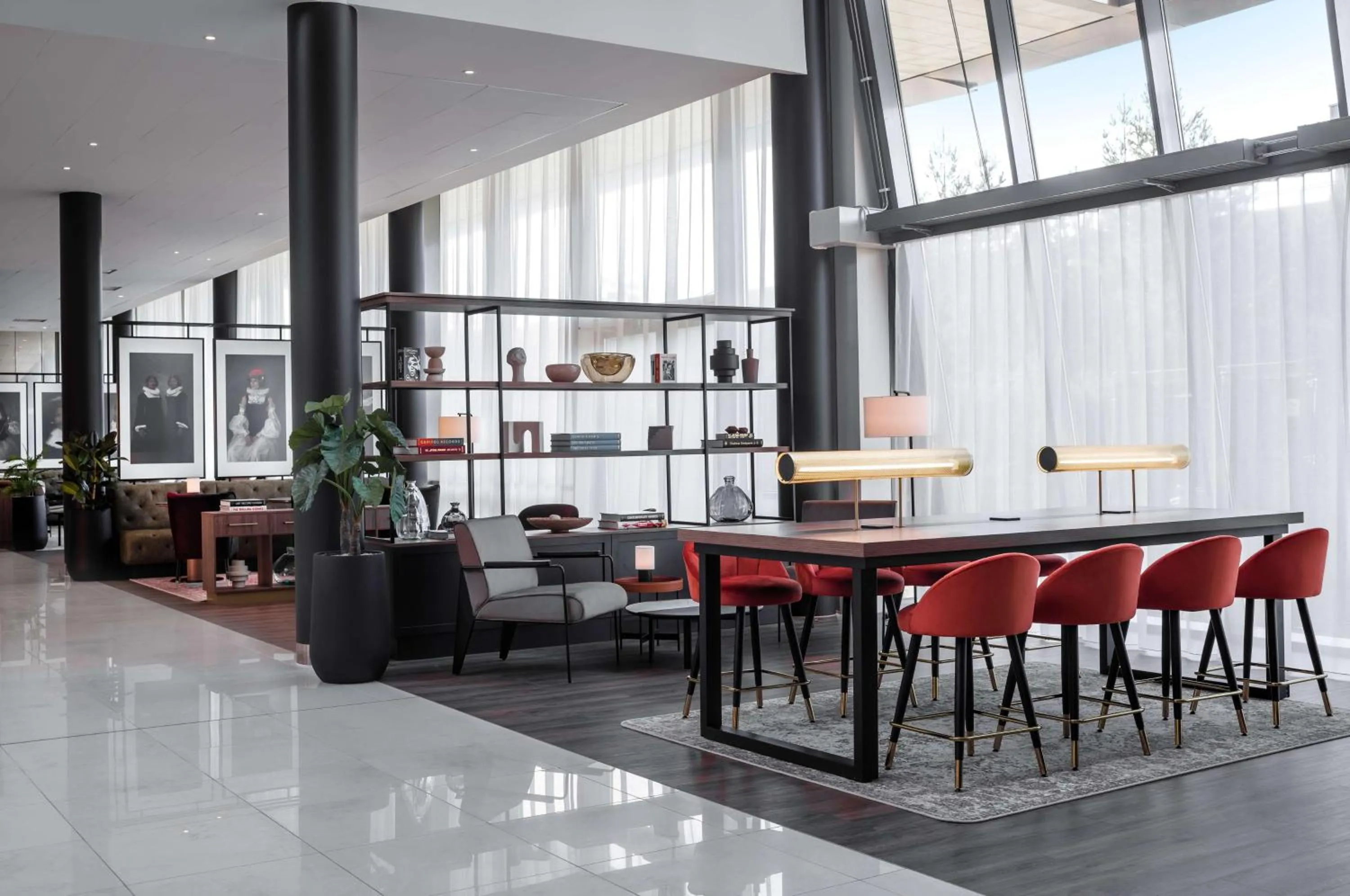 Lobby or reception in Radisson Hotel & Conference Centre Oslo Airport