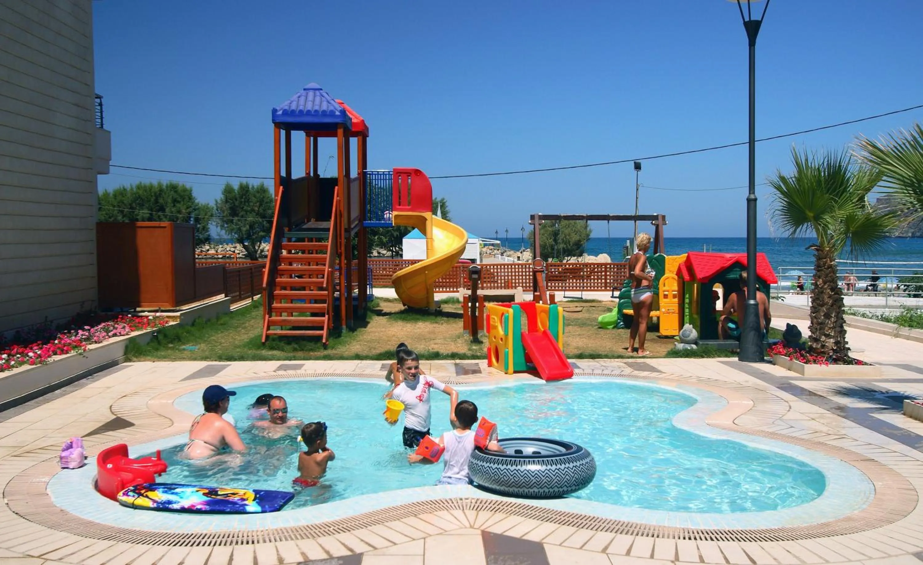 Swimming pool in Porto Platanias Beach Resort & Spa