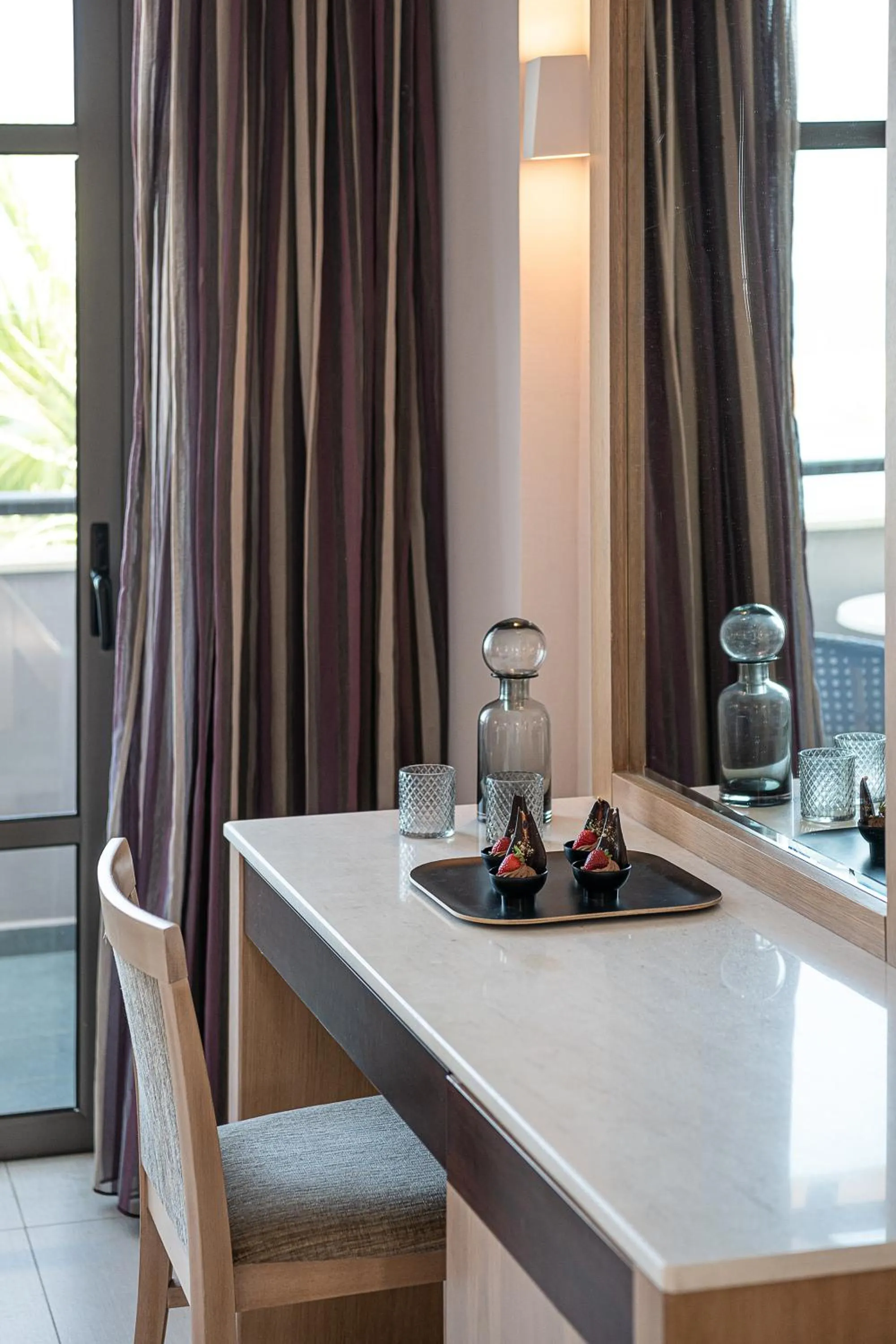 Seating area in Porto Platanias Beach Resort & Spa