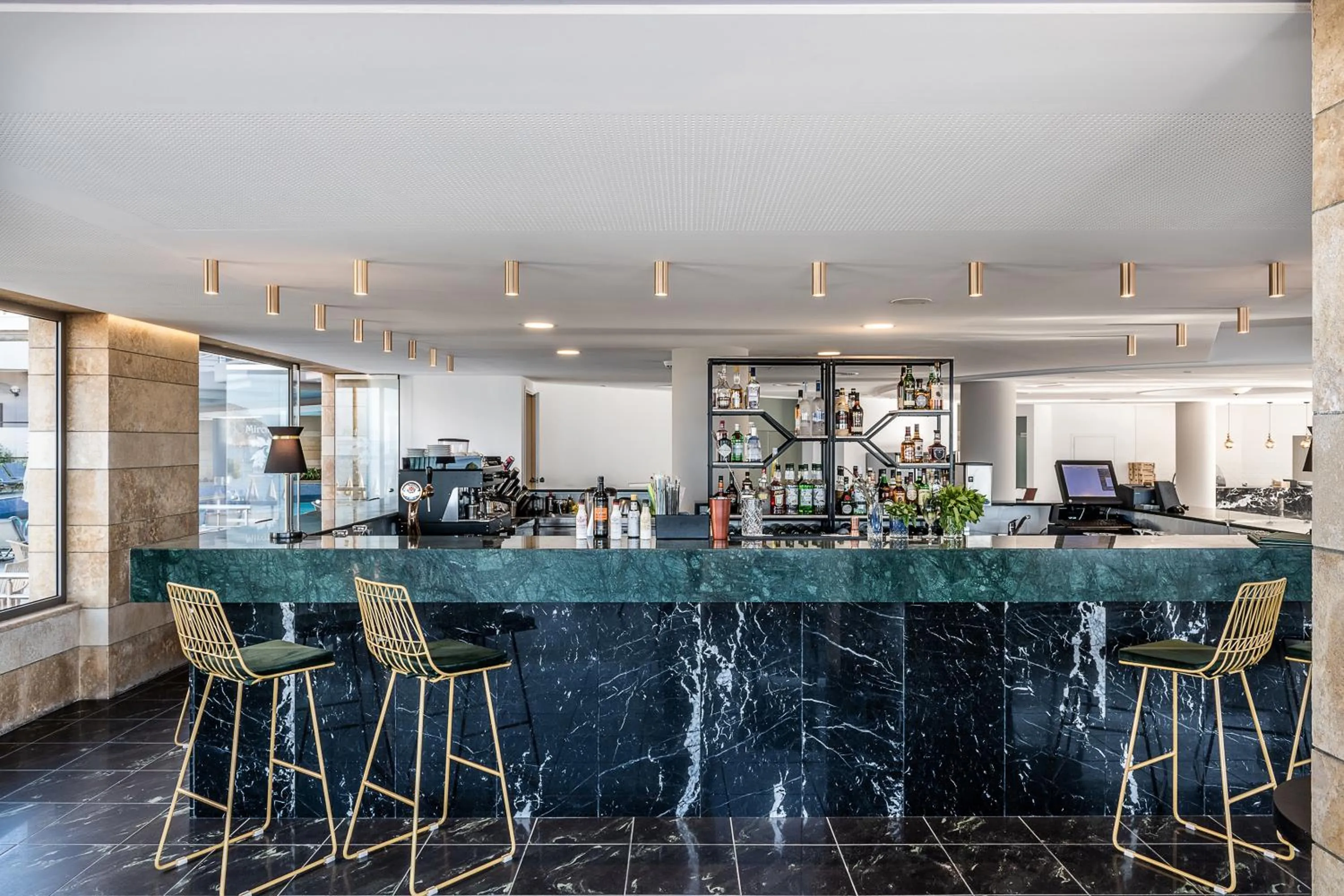 Lounge or bar in Porto Platanias Beach Resort & Spa