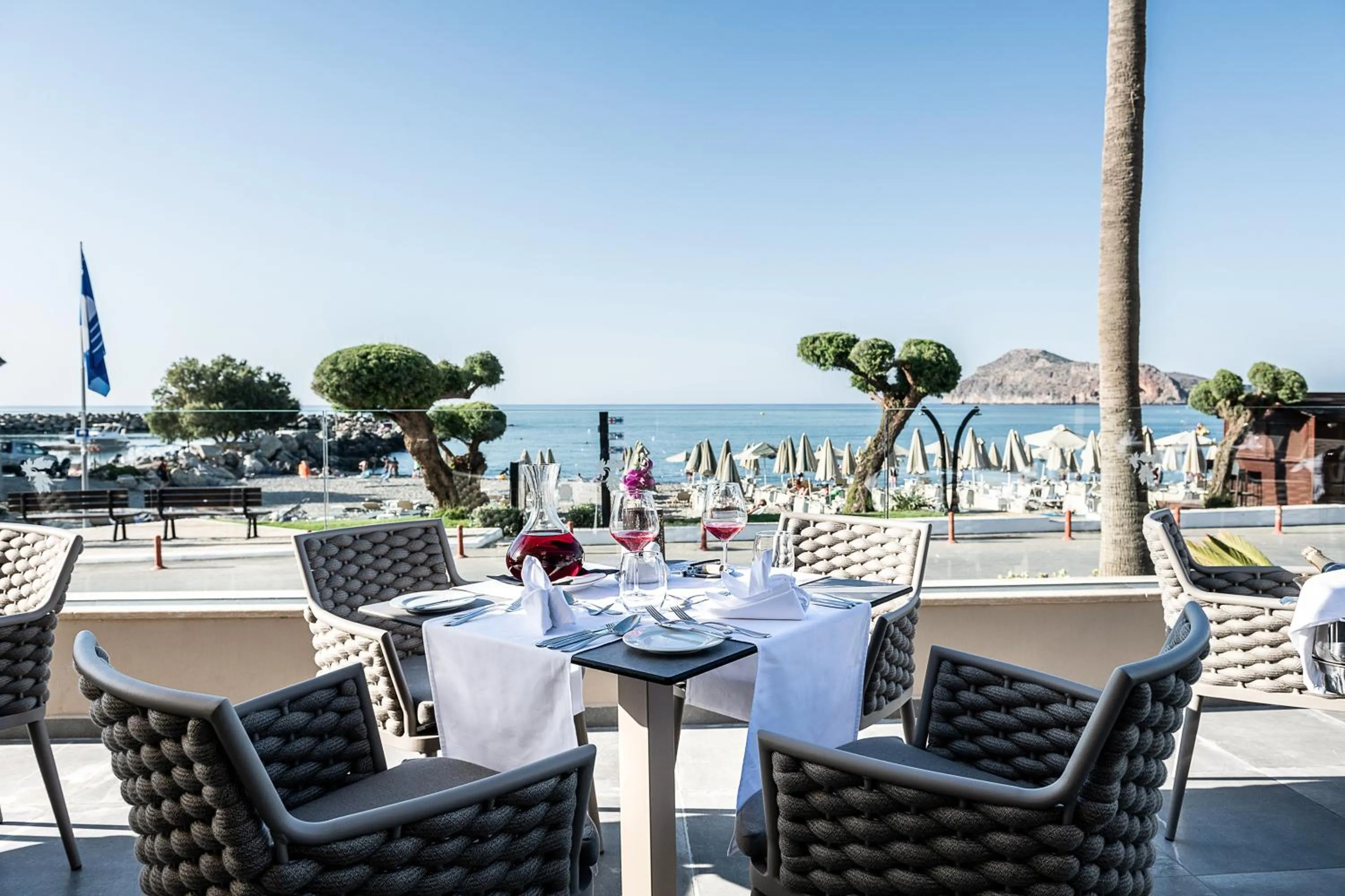 Balcony/Terrace in Porto Platanias Beach Resort & Spa