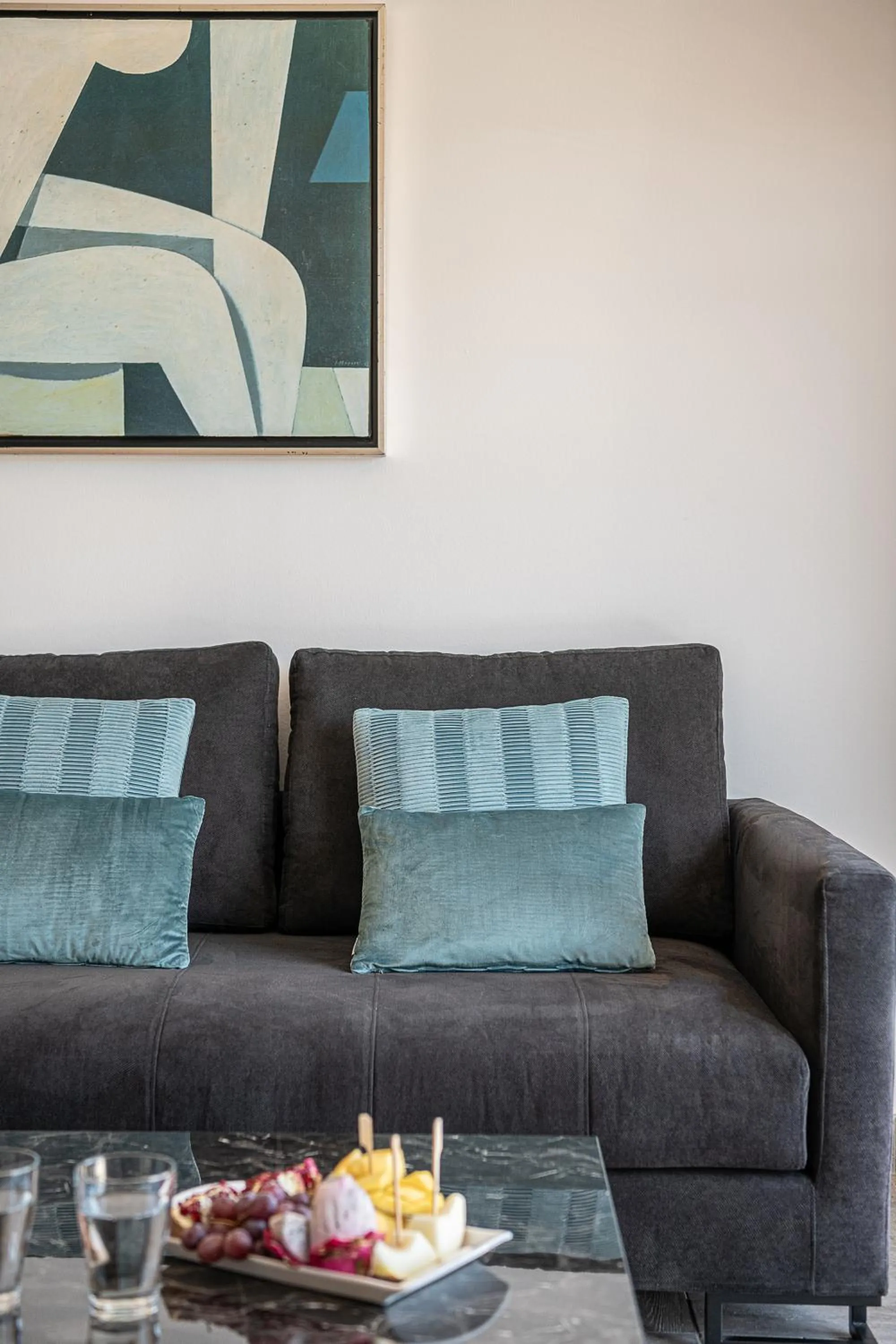 Living room in Porto Platanias Beach Resort & Spa