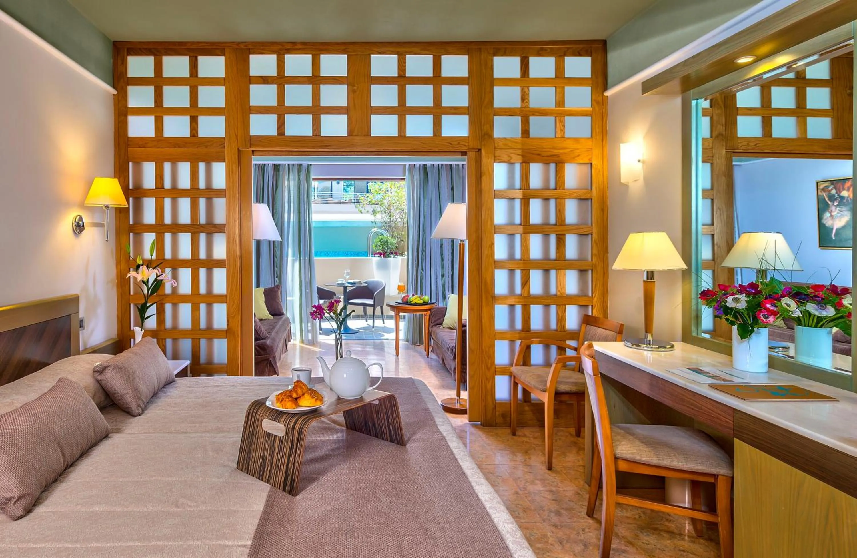 Bed in Porto Platanias Beach Resort & Spa