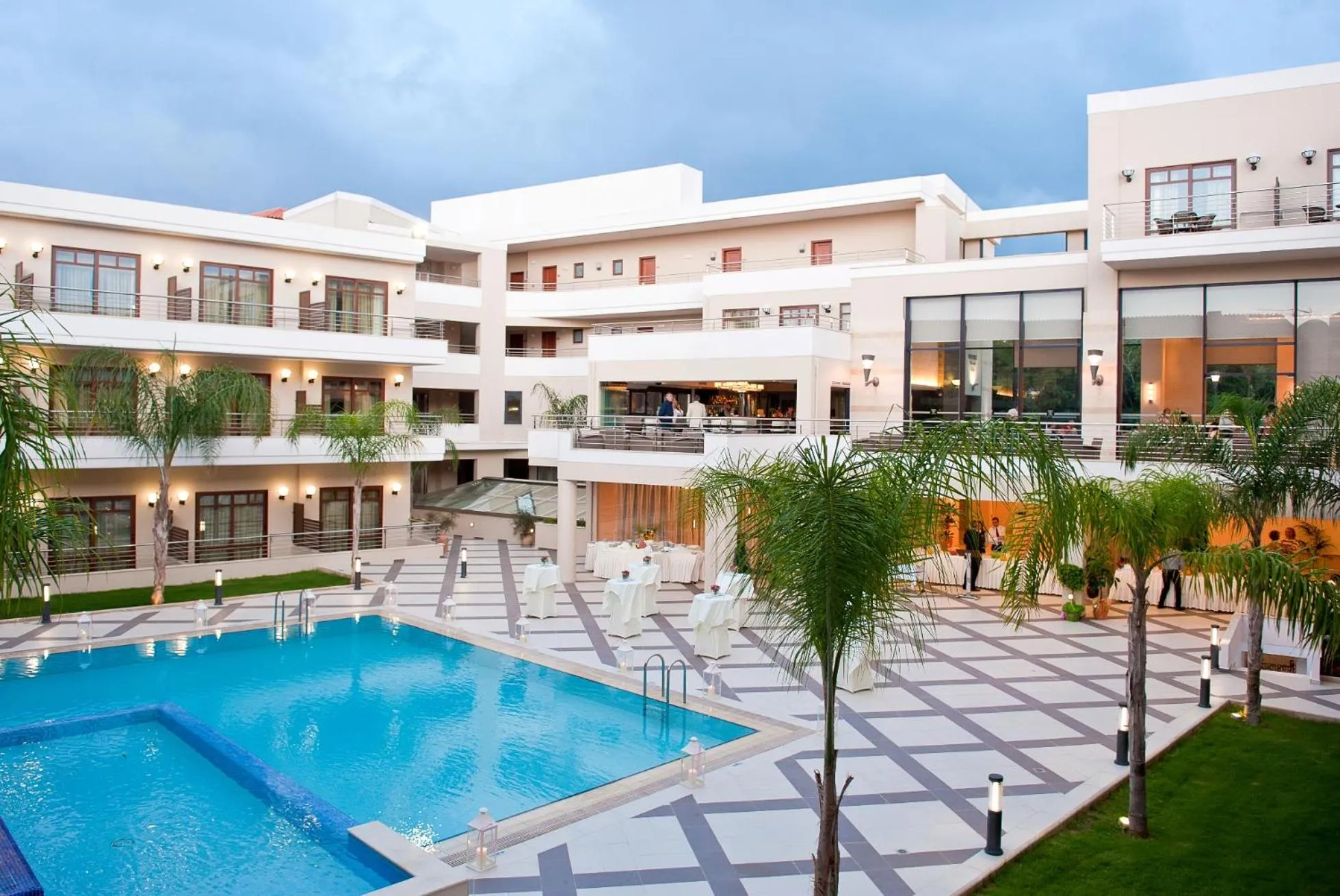 Swimming pool in Porto Platanias Beach Resort & Spa