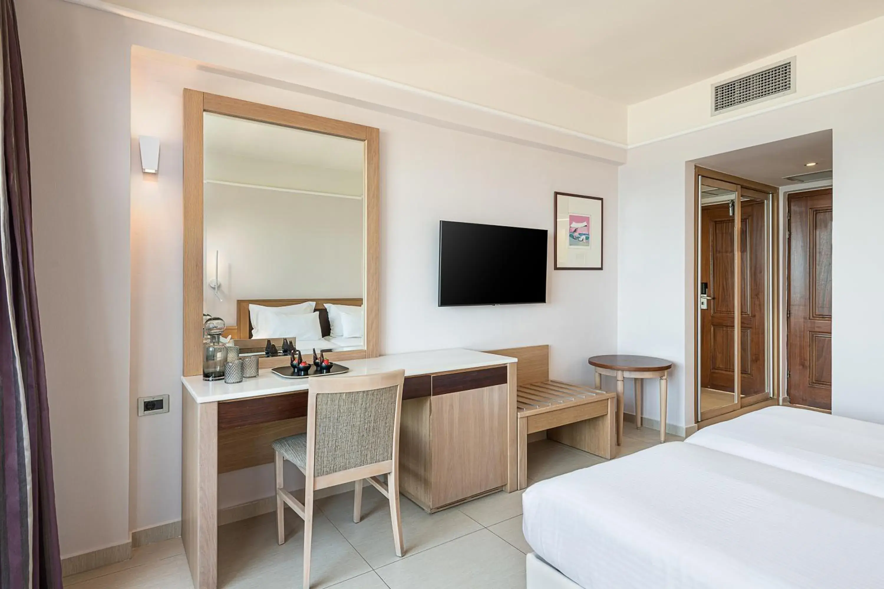 Double Room with Garden or Pool View in Porto Platanias Beach Resort & Spa Double Room with Garden or Pool View in Porto Platanias Beach Resort & Spa