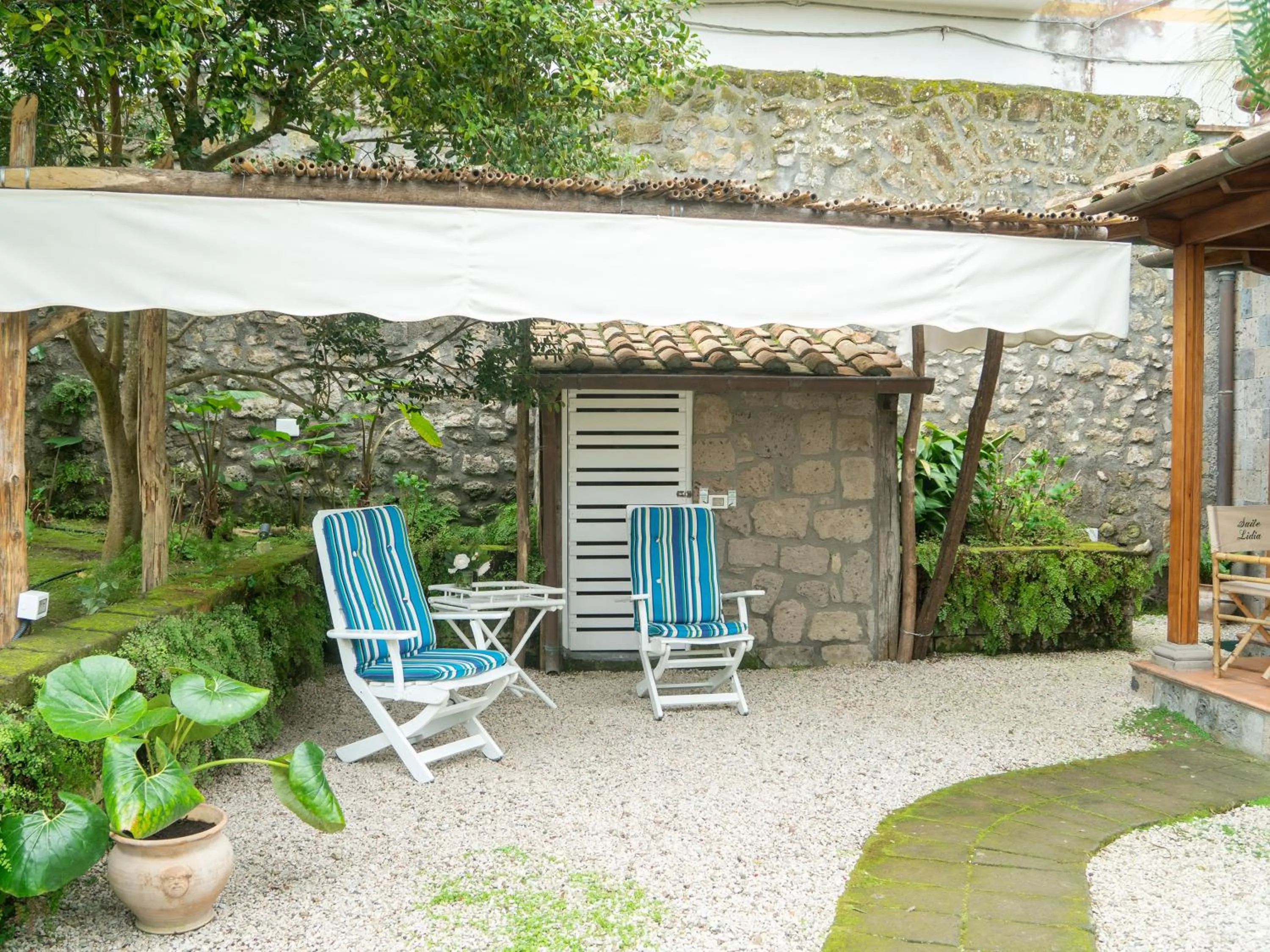 Patio in Suite Lidia B&B