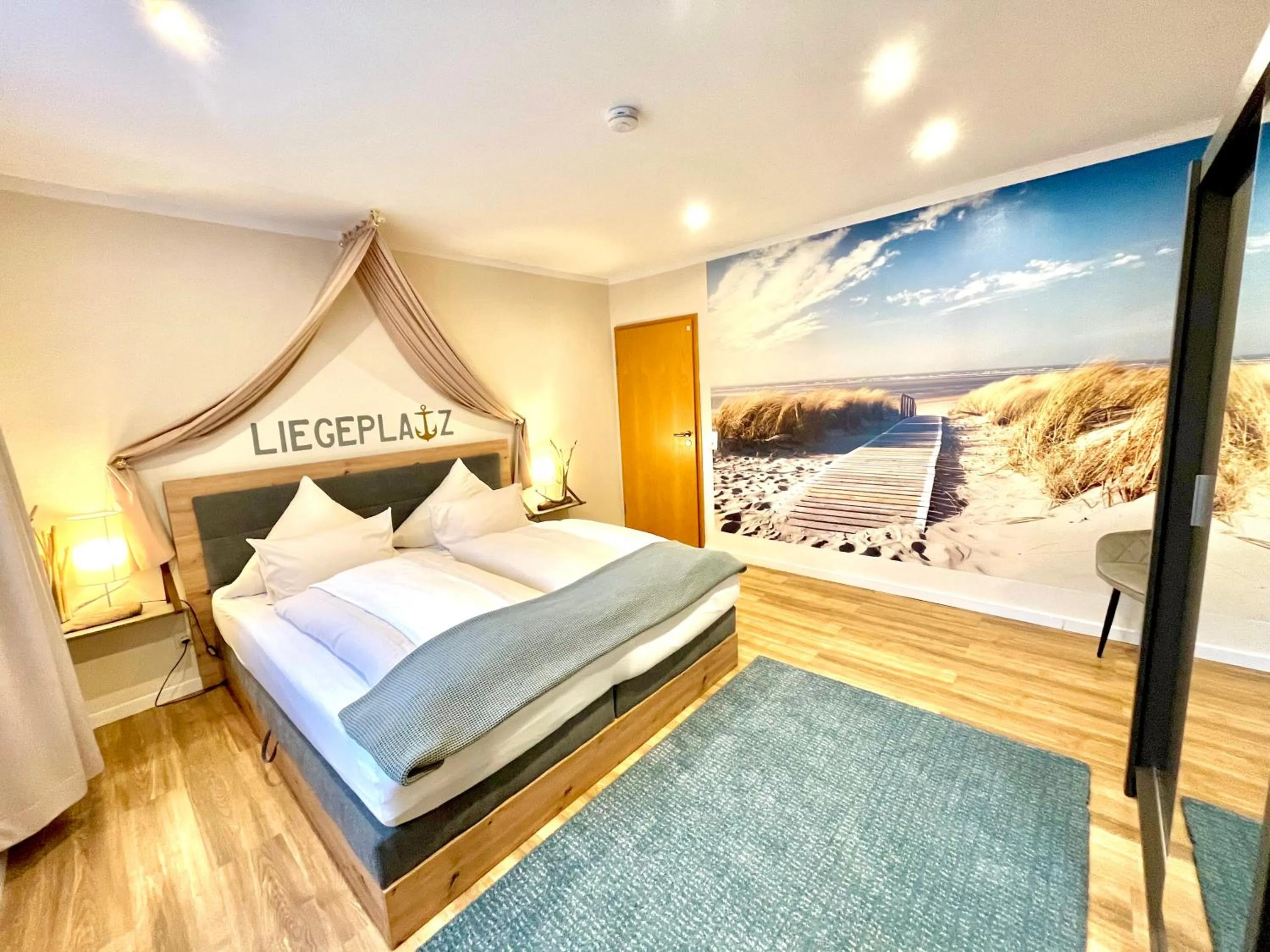 Bedroom, Bed in Landhotel Esen