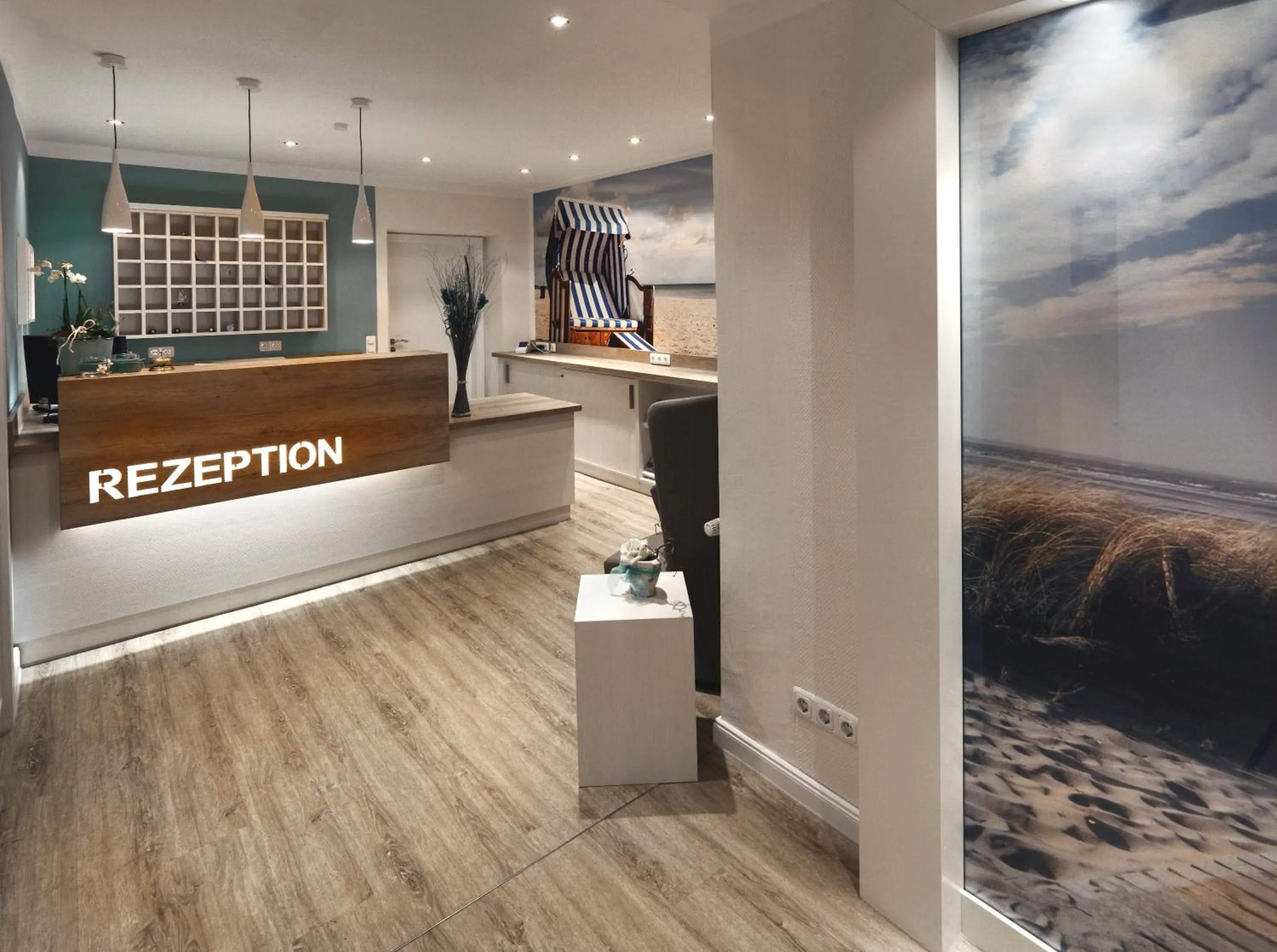 Lobby or reception in Landhotel Esen