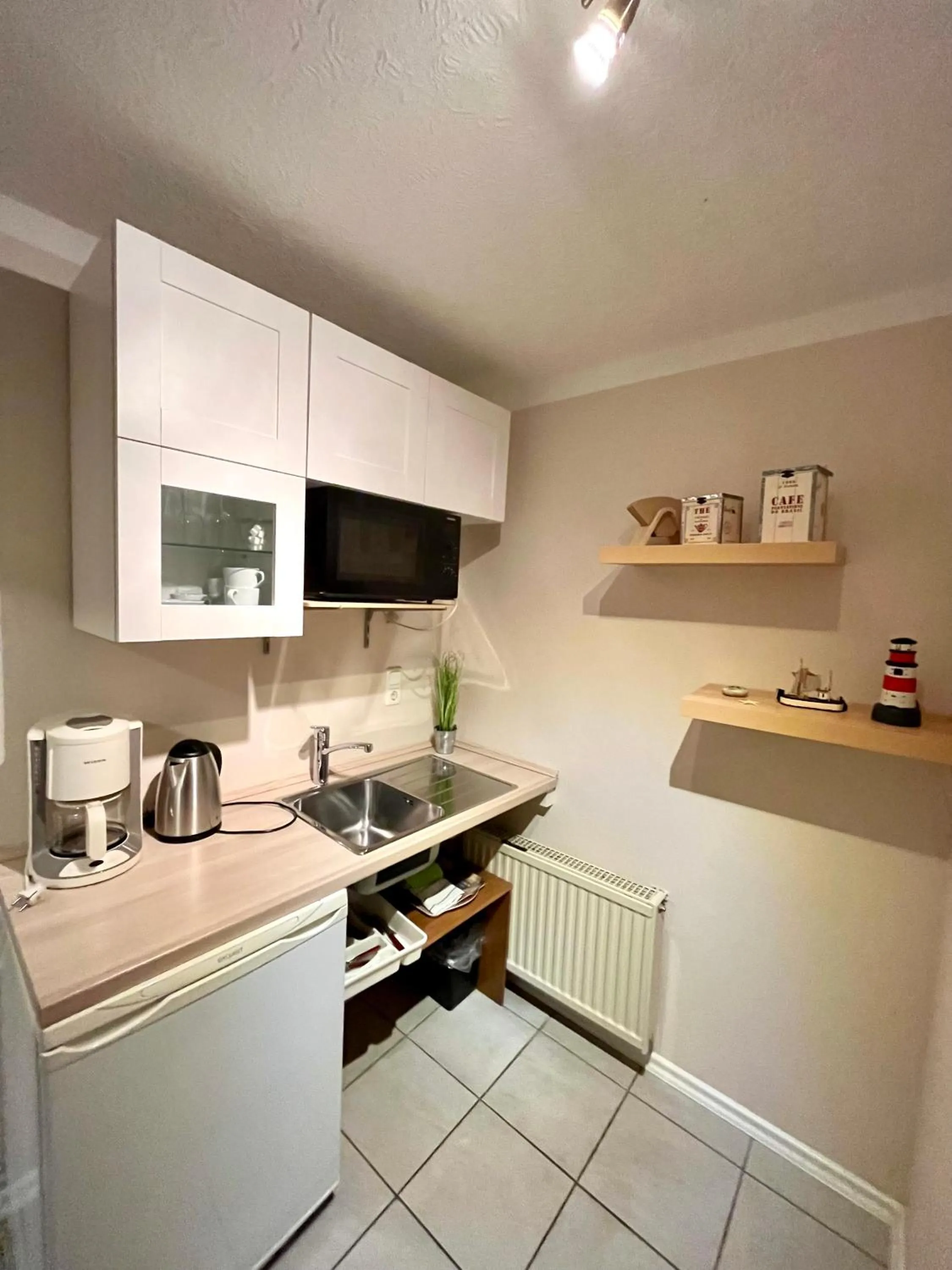 Kitchen or kitchenette in Landhotel Esen