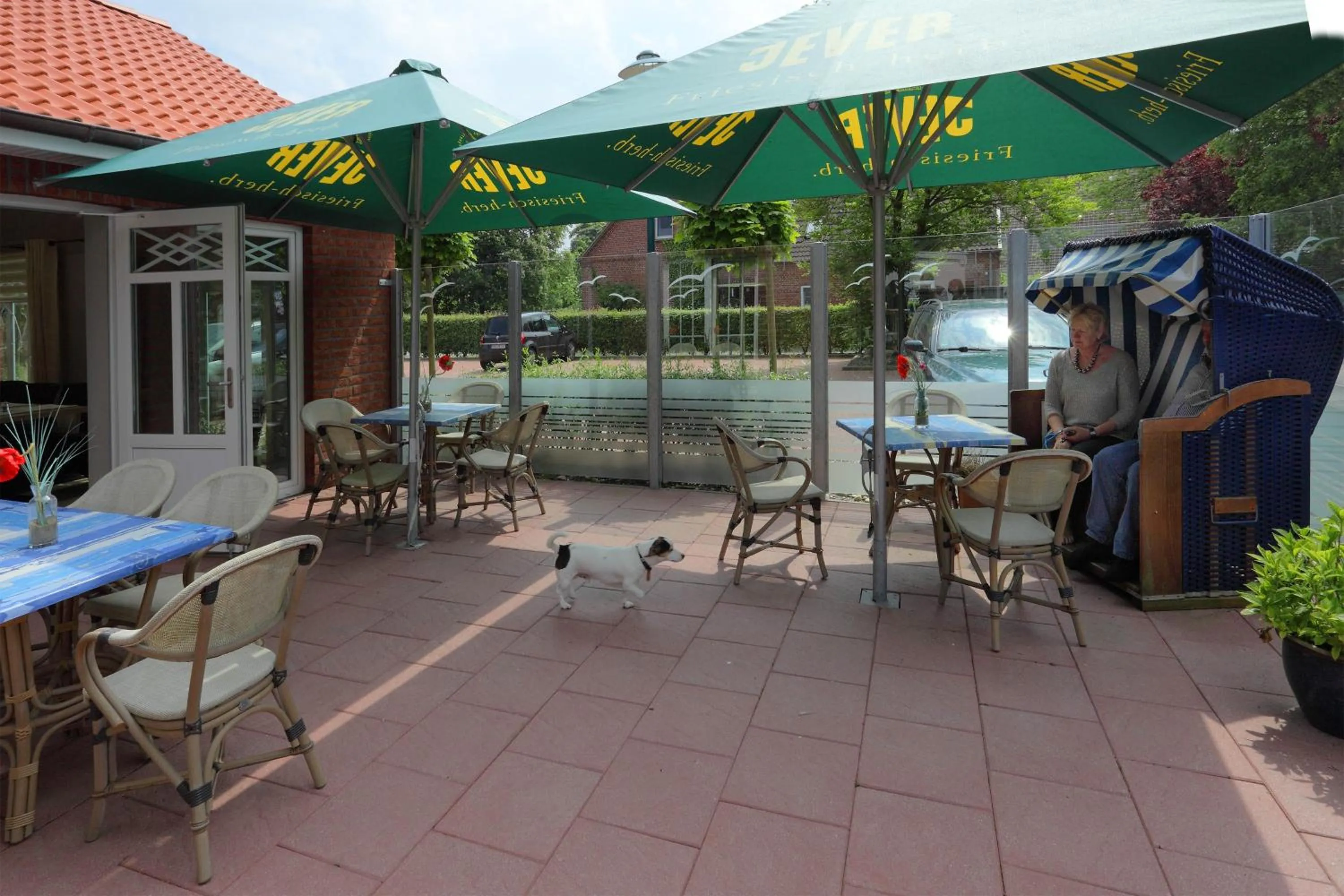 Garden in Landhotel Esen