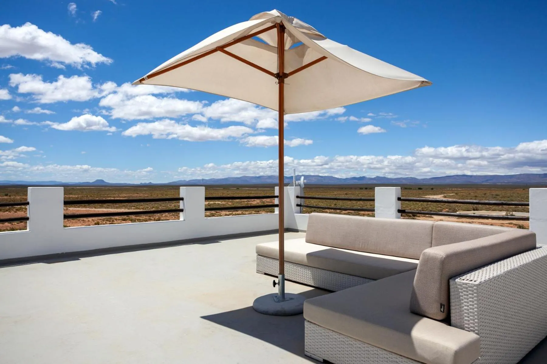 Patio in Inverdoorn Game Reserve Lodge