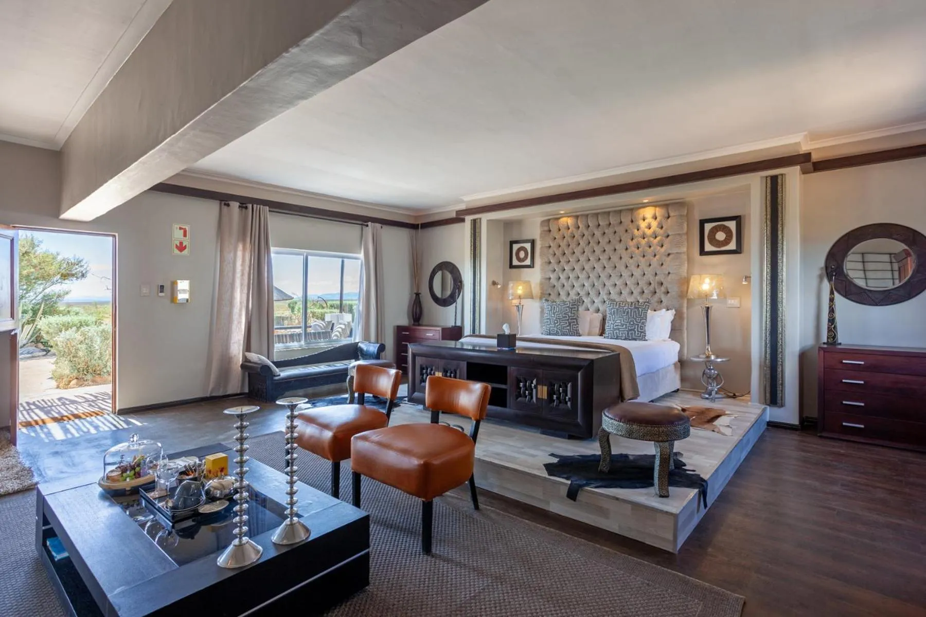 Bedroom in Inverdoorn Game Reserve Lodge