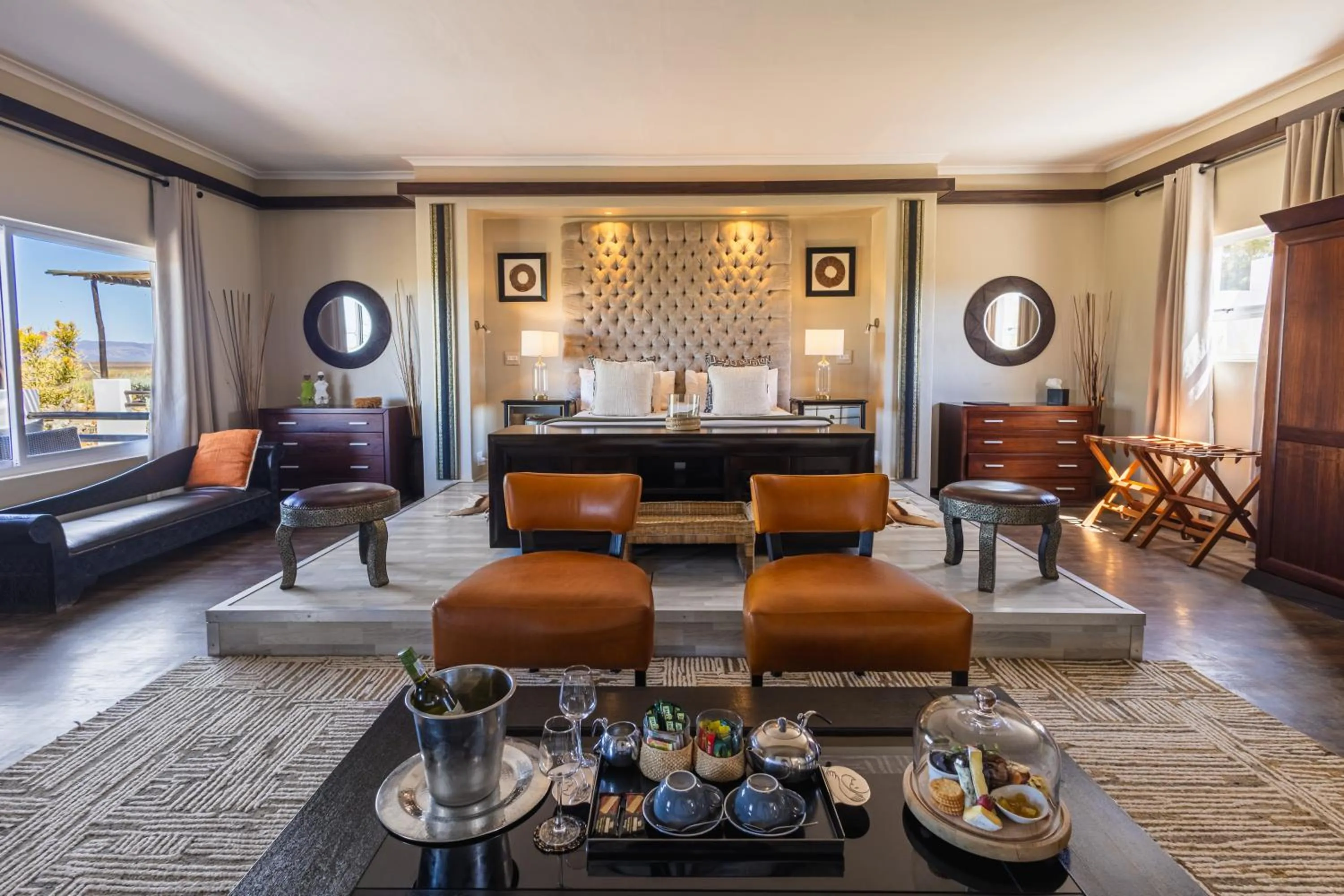 Bedroom in Inverdoorn Game Reserve Lodge