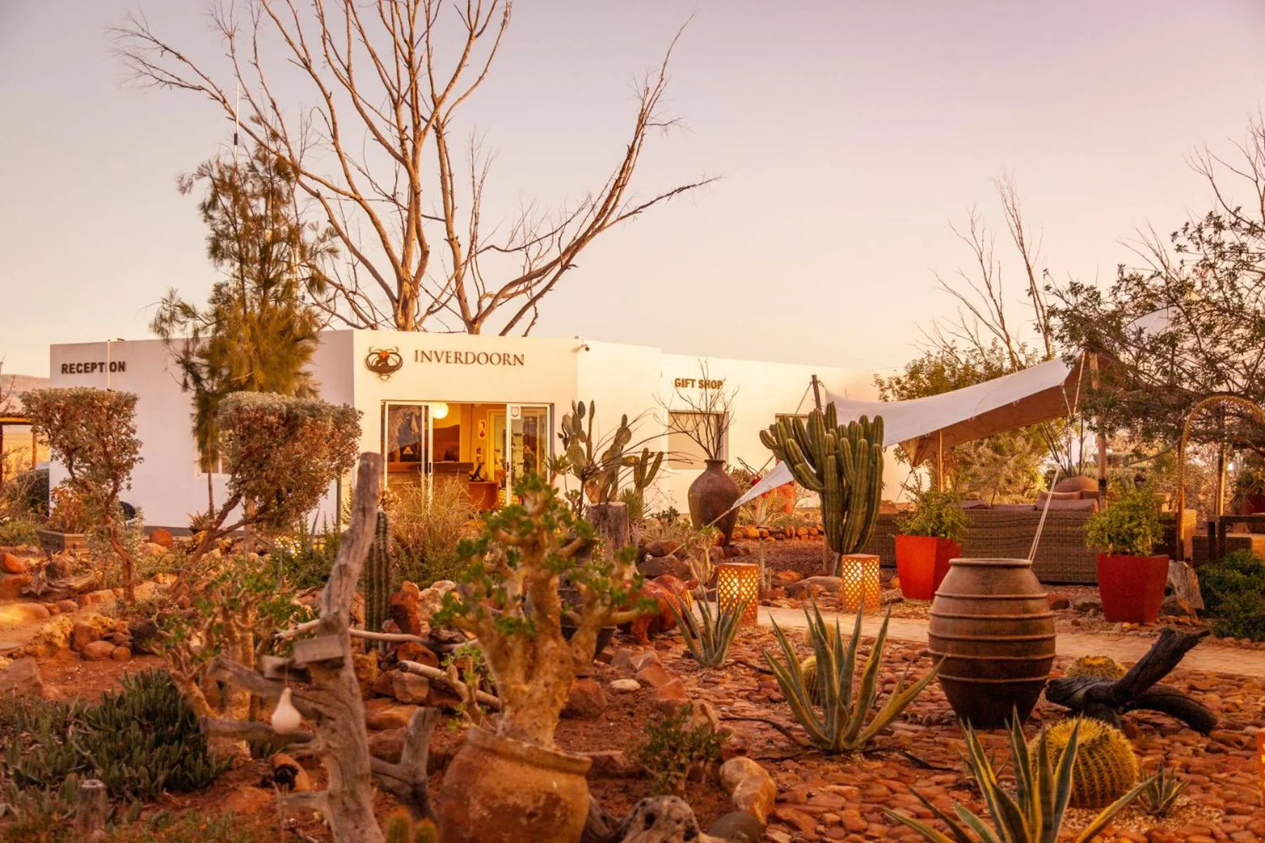 Lobby or reception in Inverdoorn Game Reserve Lodge
