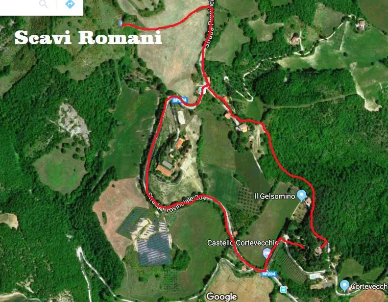 Hiking in Castello Cortevecchio