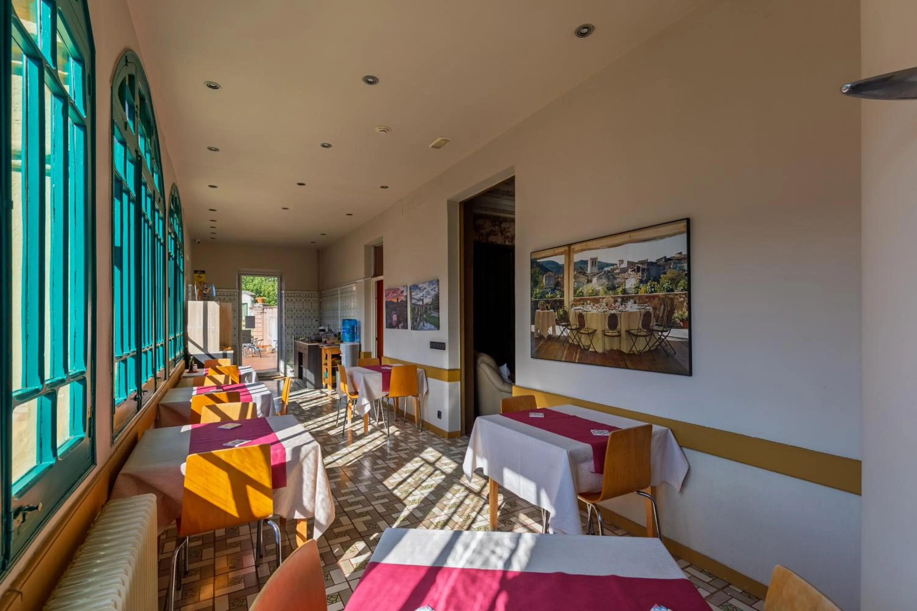 Dining area in Els Jardins De La Martana