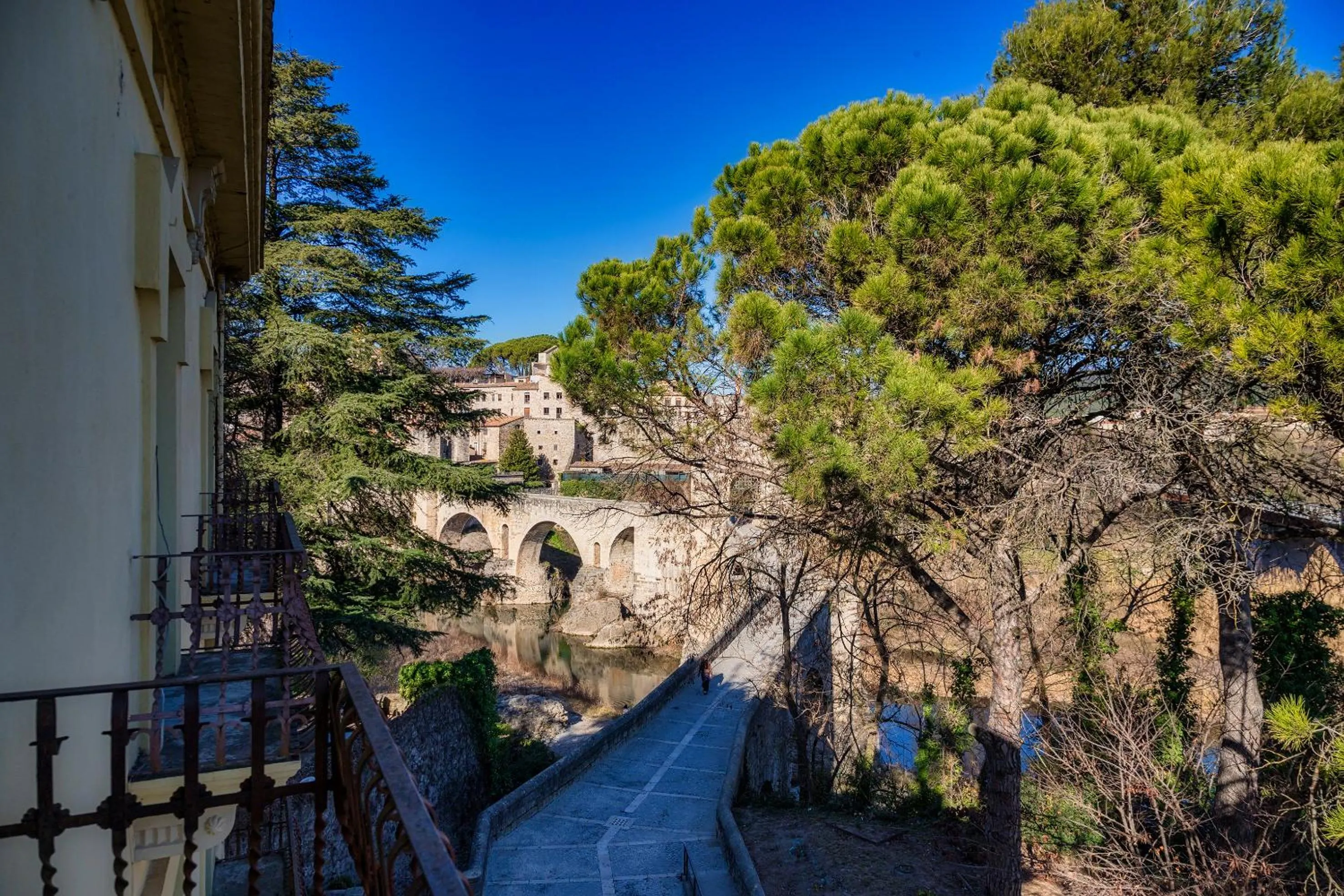 Natural landscape in Els Jardins De La Martana