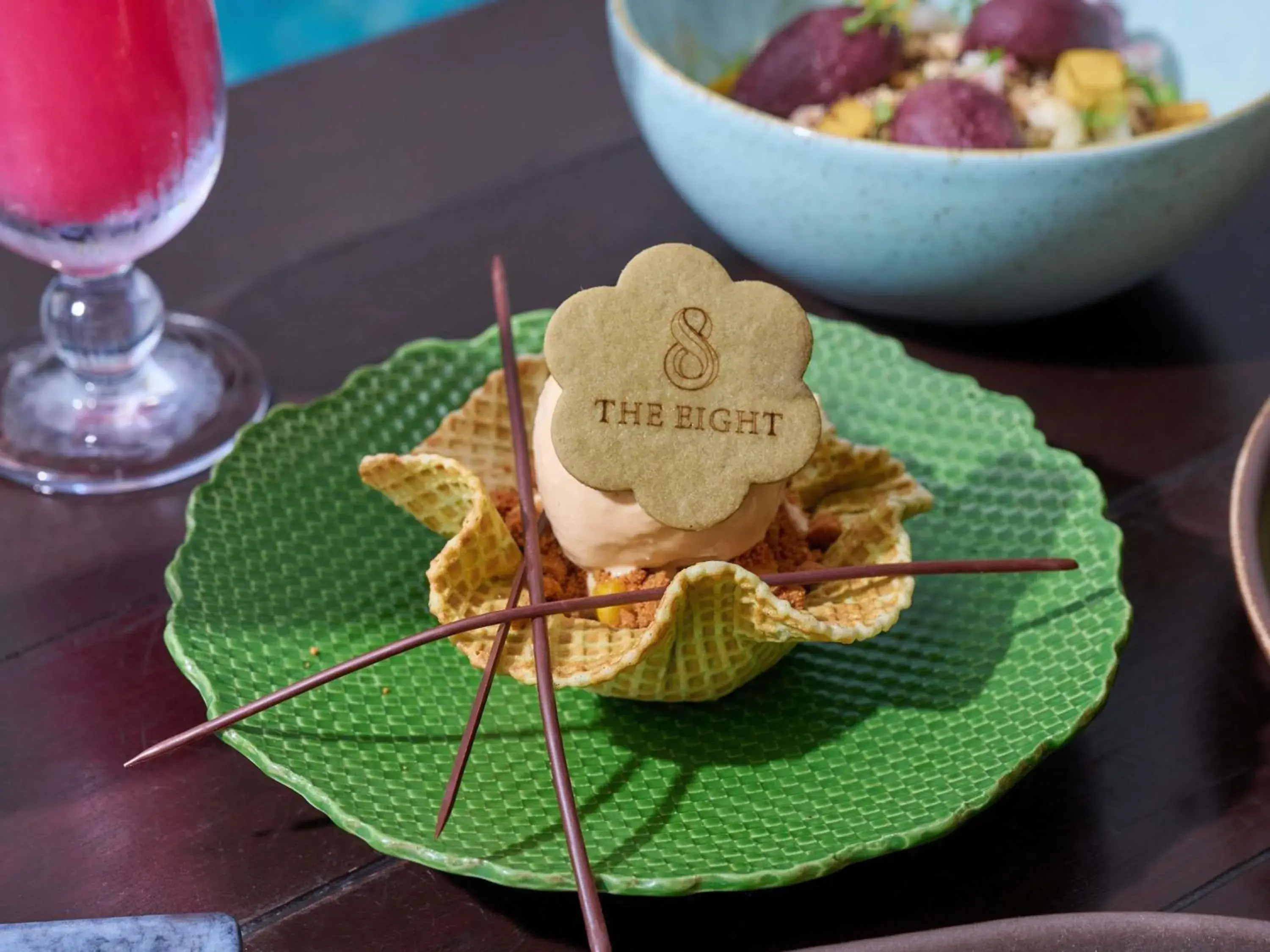 Pool view in Swissotel The Stamford Singapore Pool view in Swissotel The Stamford Singapore