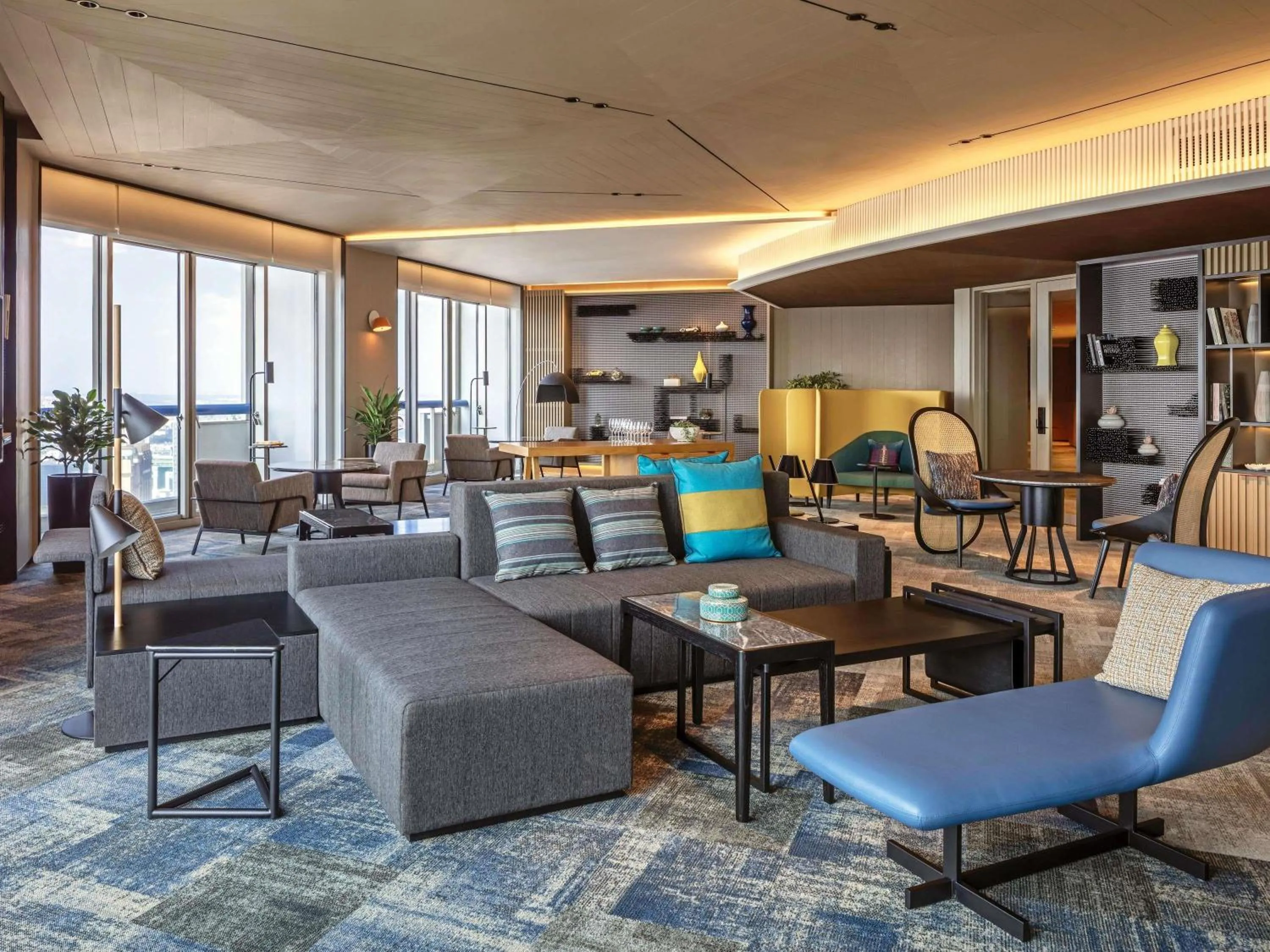 Bedroom in Swissotel The Stamford Singapore