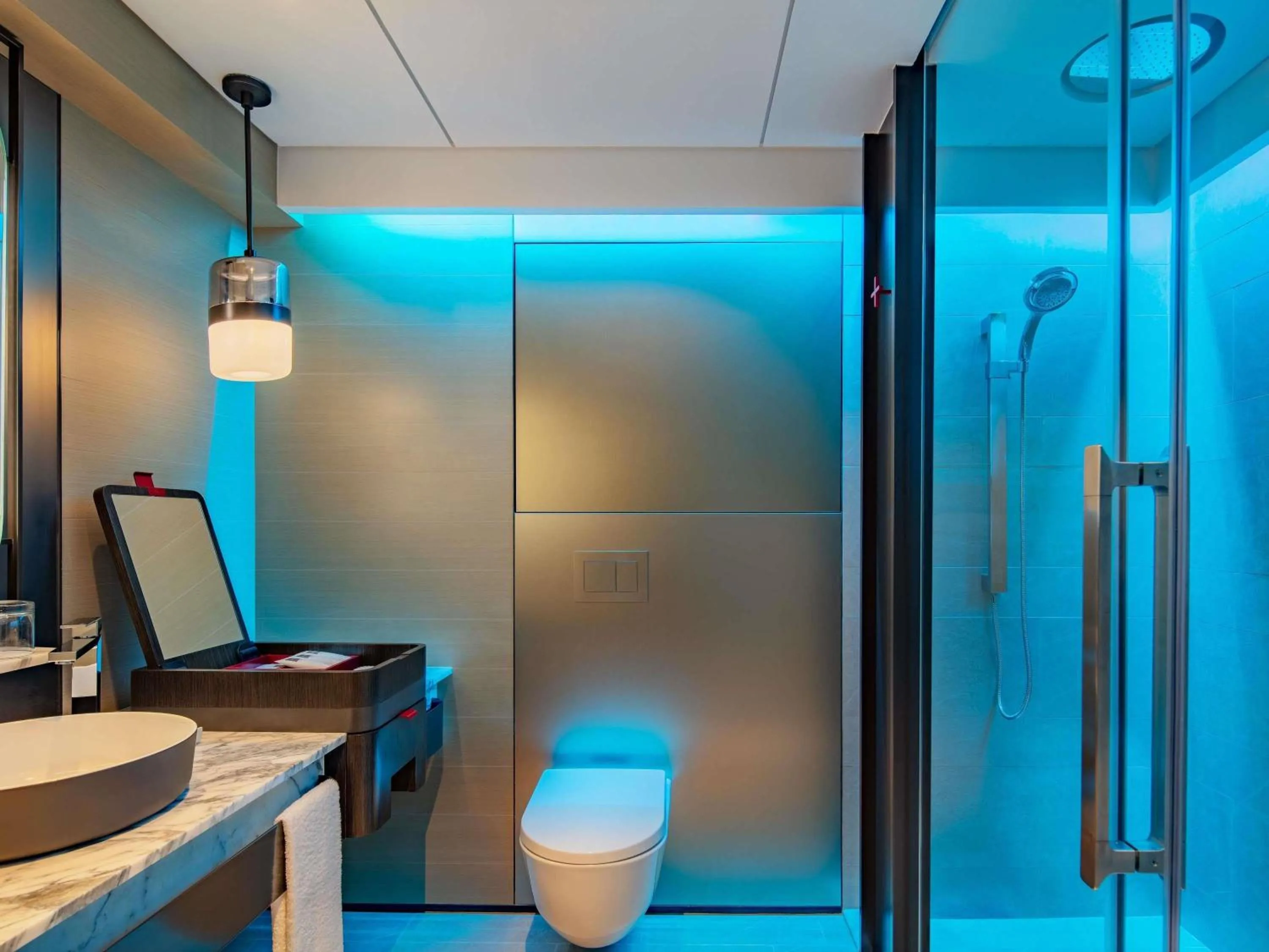 Bedroom in Swissotel The Stamford Singapore