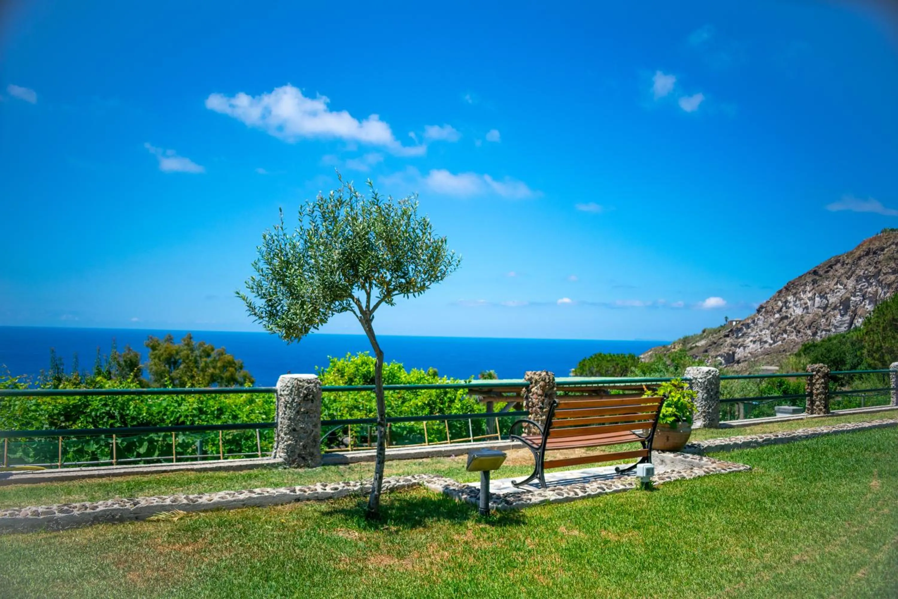 Natural landscape in Hotel Villa Rita
