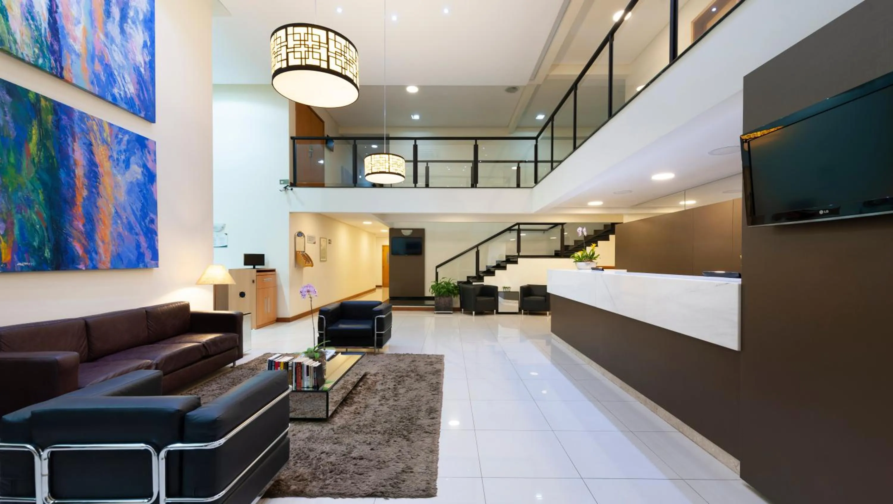 Lobby or reception in Matiz Barão Geraldo Express Hotel