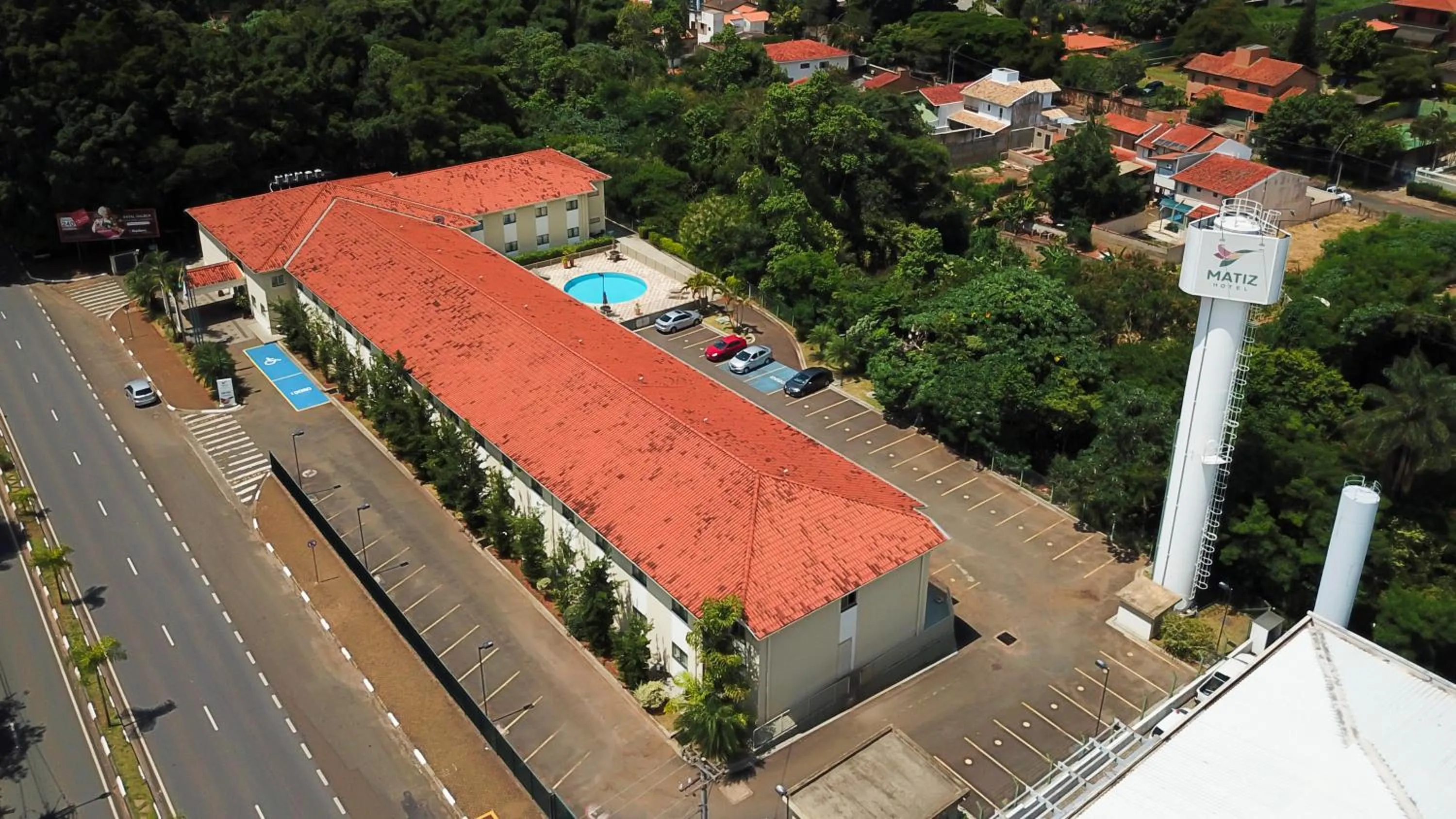 Bird's eye view in Matiz Barão Geraldo Express Hotel