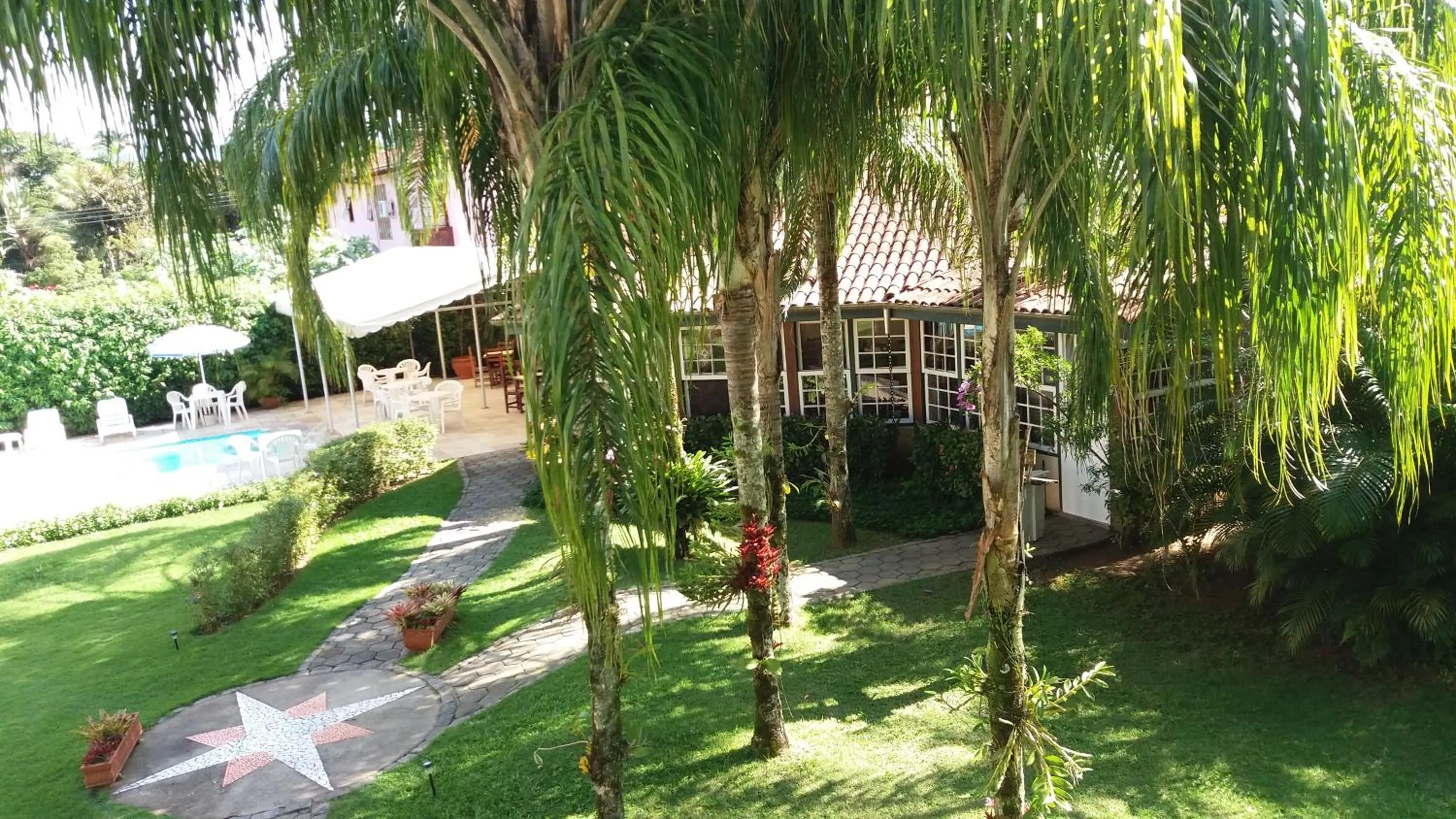 Garden in Pousada Villa Harmonia