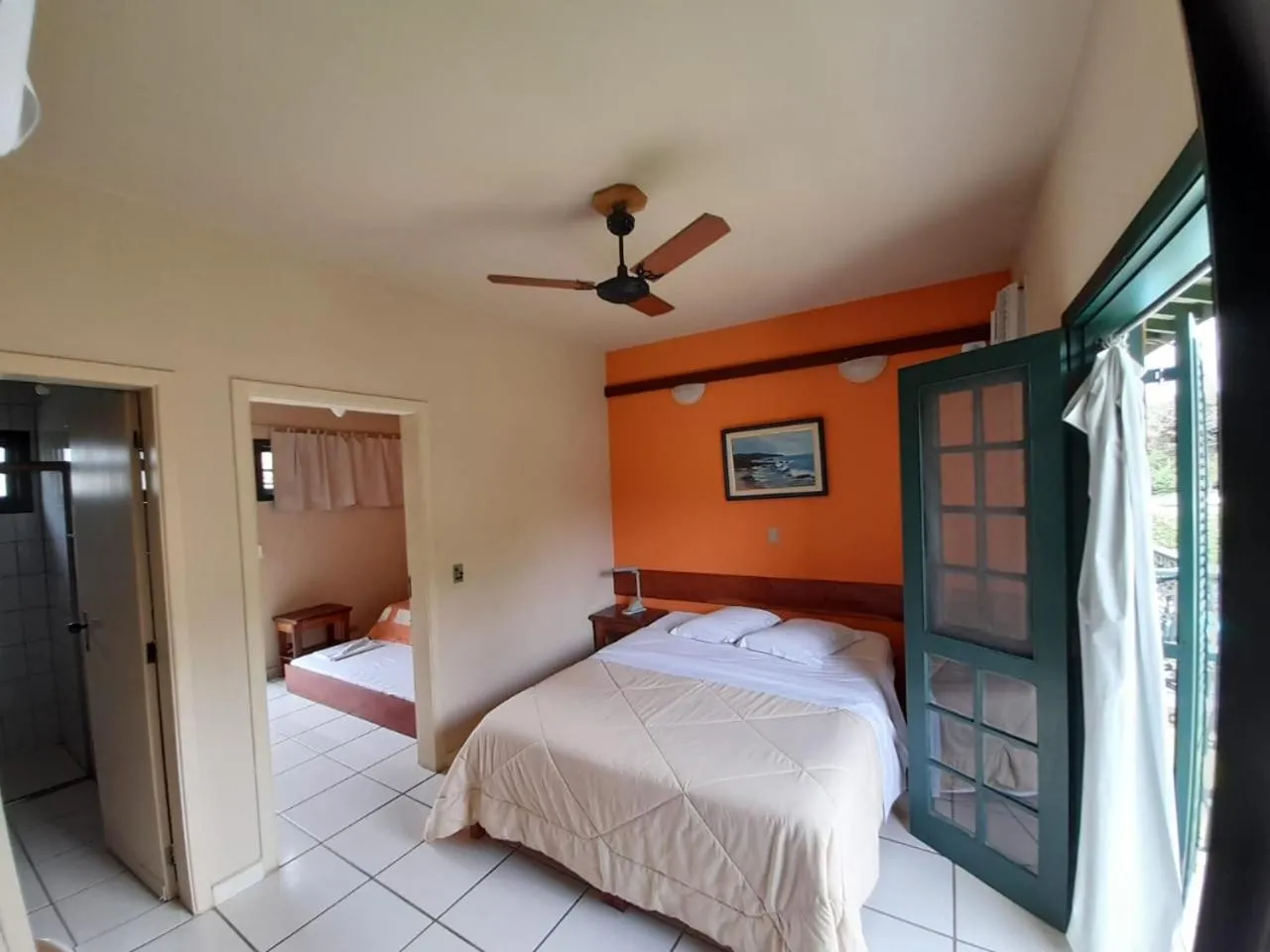 Bed in Pousada Villa Harmonia